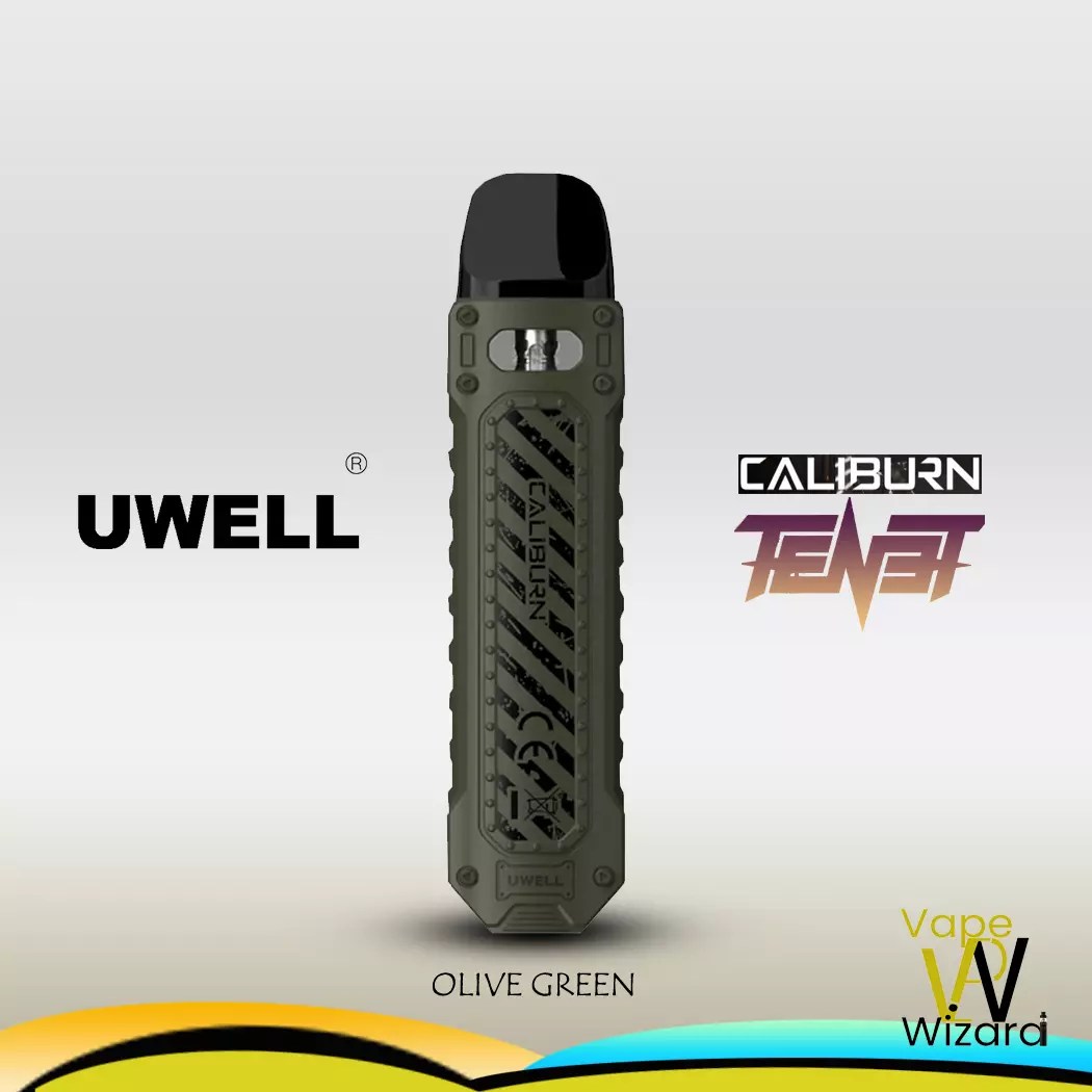 olive green uwell caliburn tenet