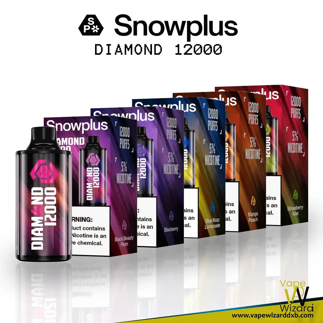 snowplus diamond 12000 puffs disposable