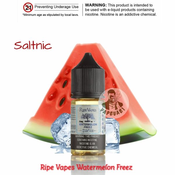 RIPE VAPES WATERMELON FREEZ SALTNIC