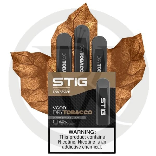 VGOD STIG DISPOSABLE DRY TOBACCO