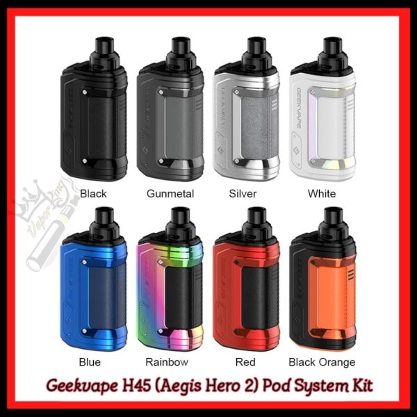 geekvape h45 aegis hero 2 pod system