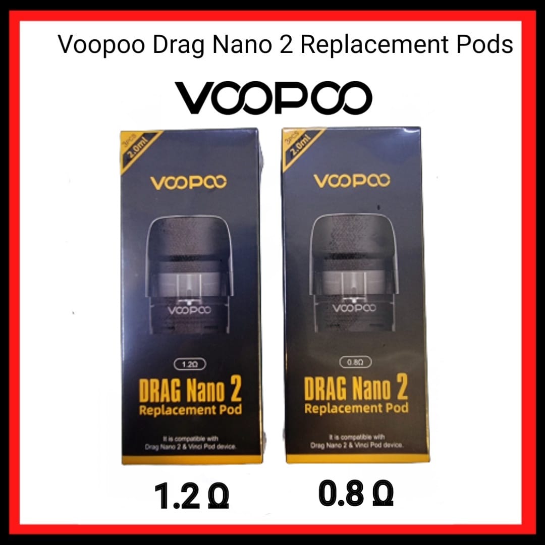 voopoo drag nano 2 replacement pods voopoo drag nano 2 replacement pods