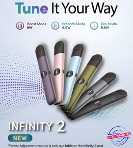 pod relx infinity Authentic Buy 2 Kit In UAE Vuse Alto Rich Tobacco strength:50mg Flavor::Menthol Mint Ice