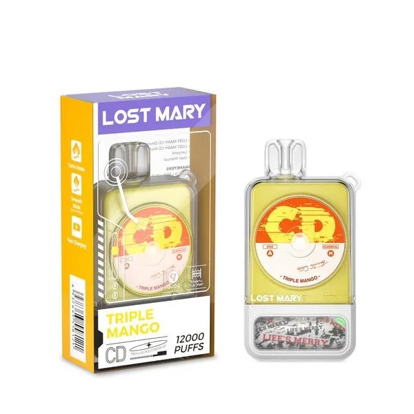 LOST MARY CD 12K PUFFS Triple Mango