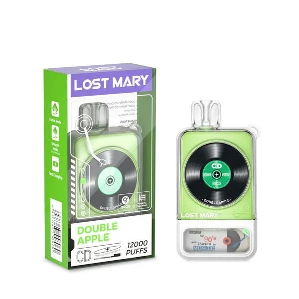 LOST MARY CD 12K PUFFS Double Apple