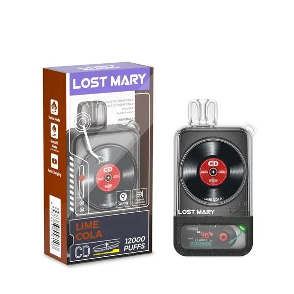 LOST MARY CD 12K PUFFS Lime Cola