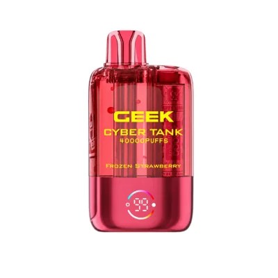 geek vape cyber tank 40K Puffs – Frozen Strawberry Florida Sunshine | Disposable gummy bears Size:10 Pack Strawberry Ice Lost Mary MO5000