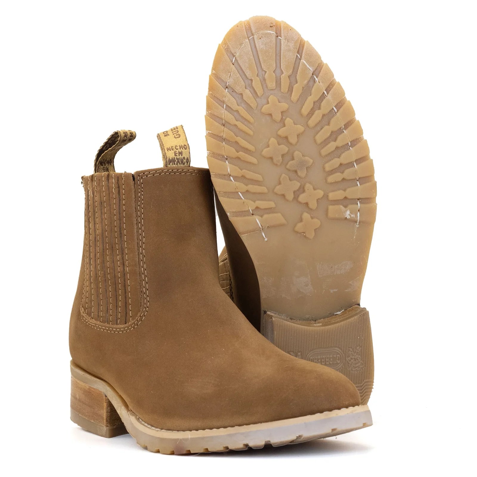 BOTIN GUERRERO REDONDO NOBUCK ORO