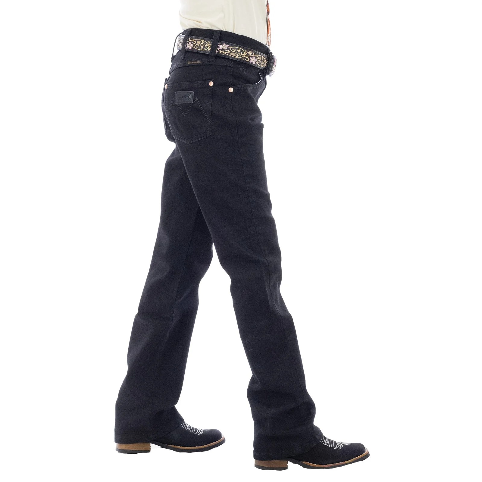 PANTALON VAQUEROS TEX NIÑO NEGRO
