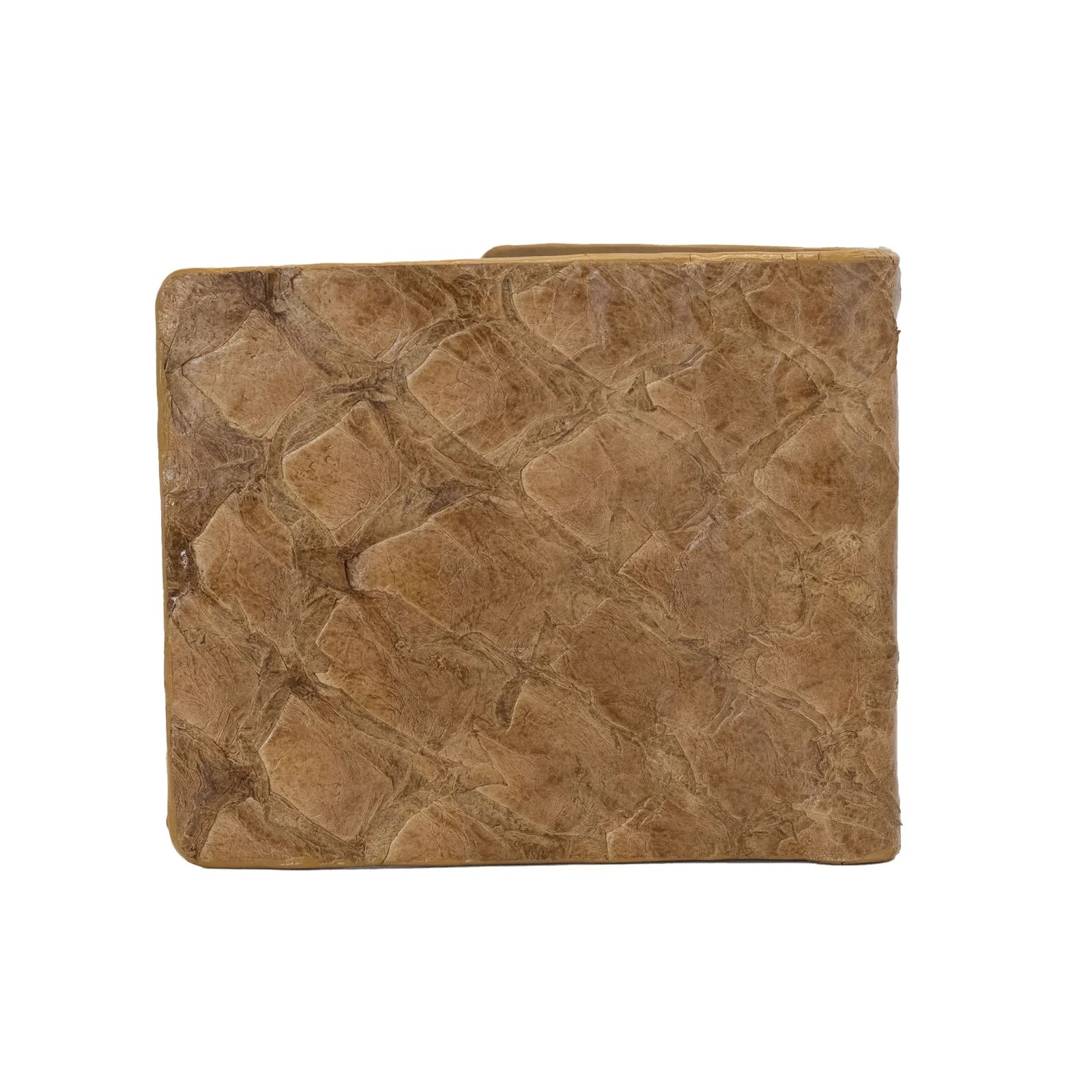 CARTERA EN PIEL GENUINA DE PESCADO MIEL MAPLE