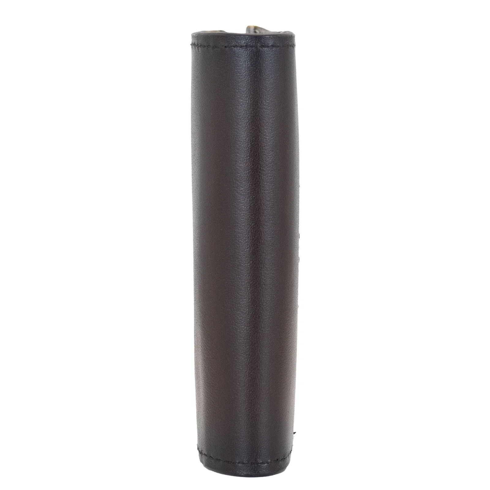 CARTERA CUADRA PARA CABALLERO EN PIEL GENUINA NEGRA