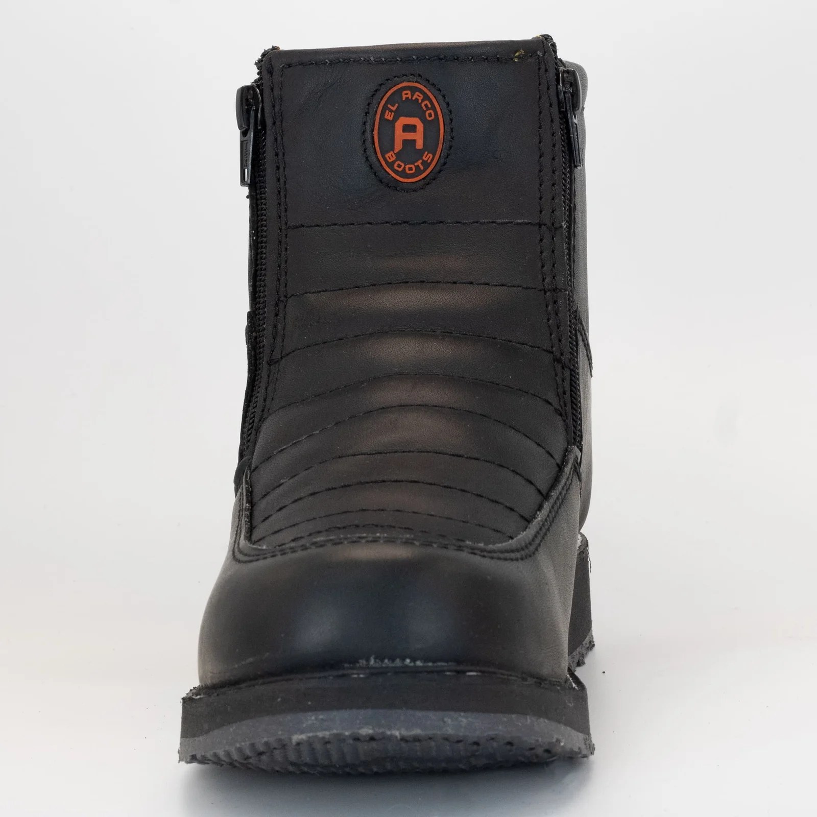 BOTA DE CASUAL CON CIERRE NEGRO