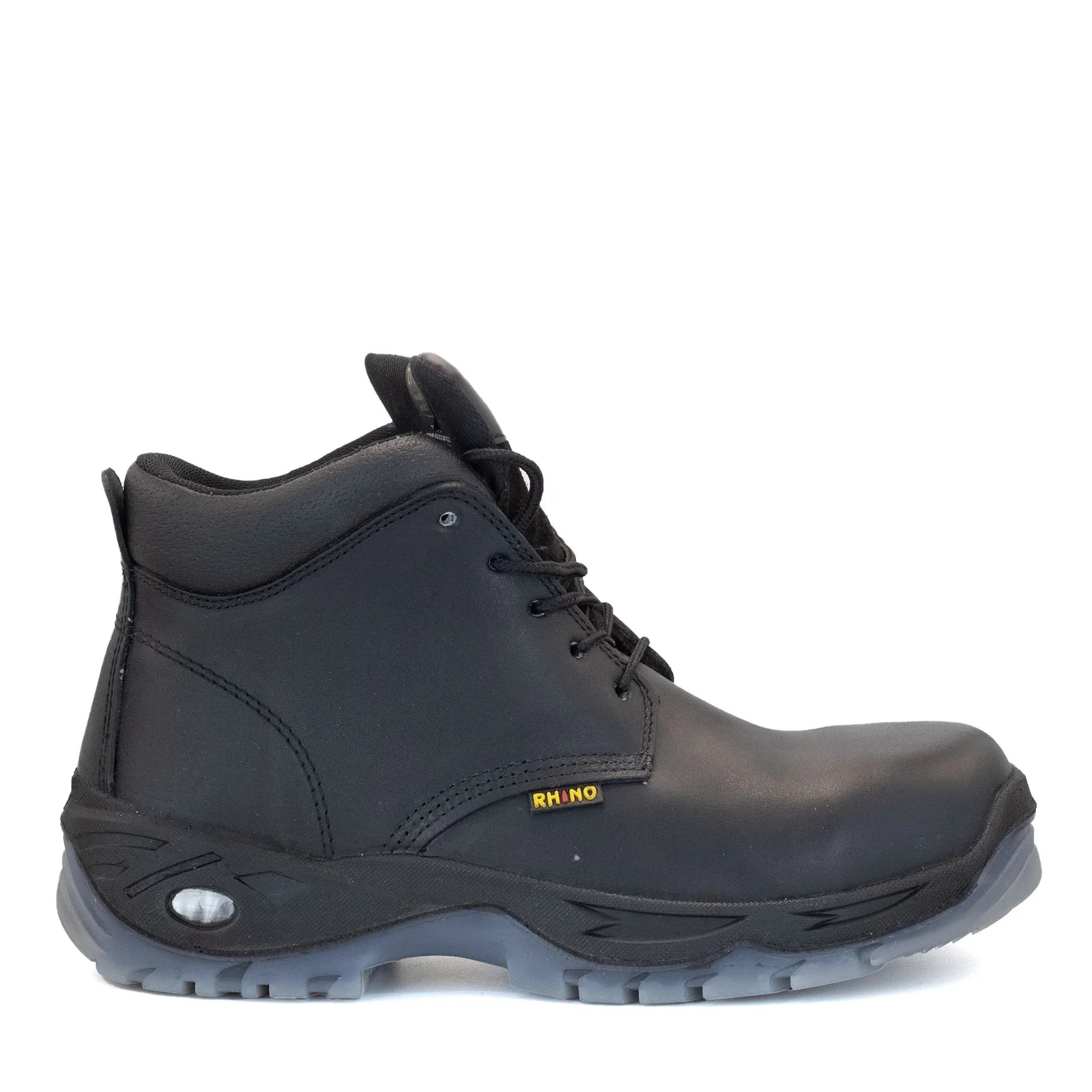 BOTA RHINO TRABAJO CON CASCO NEGRO