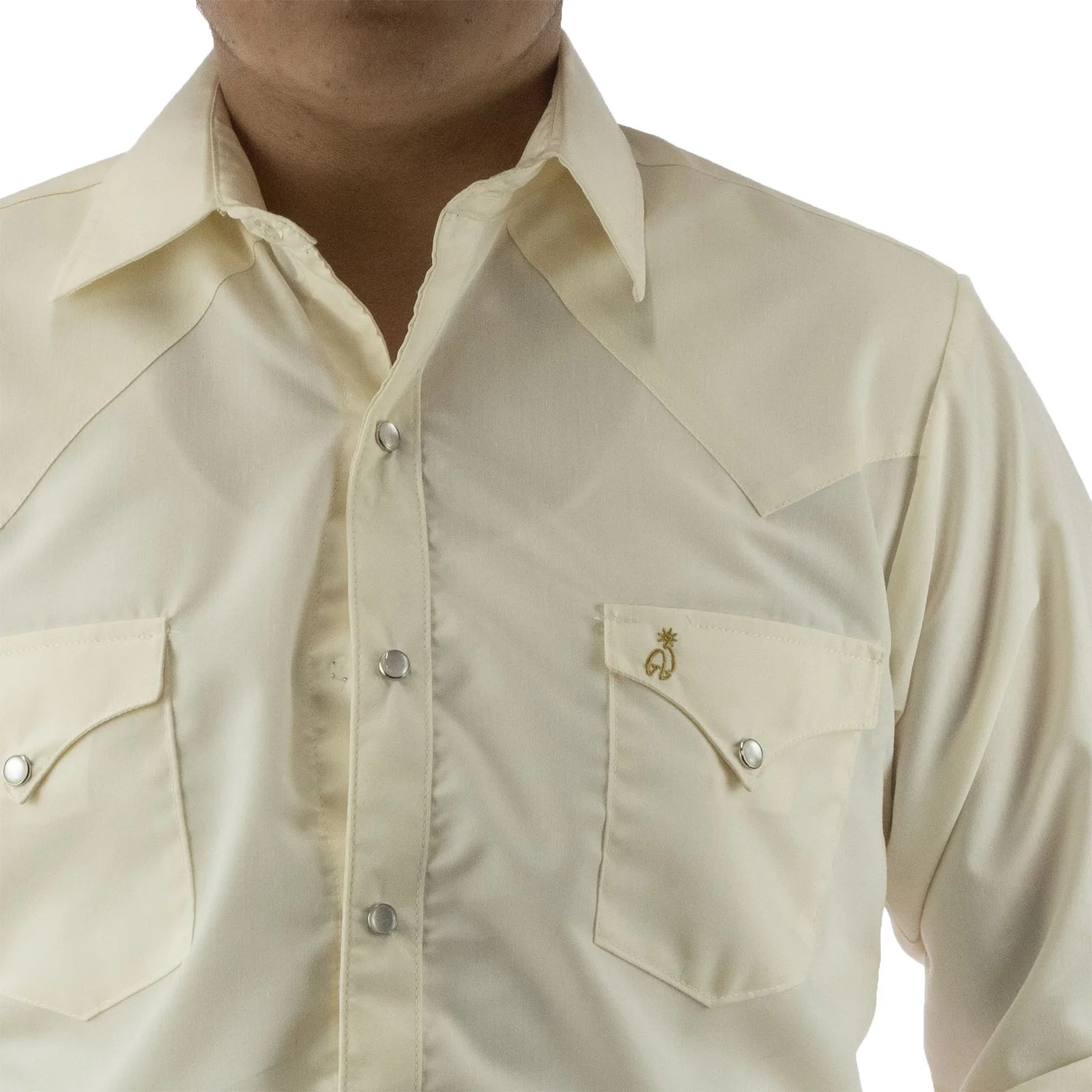 CAMISA ESPUELA DE ORO DE MANGA LARGA CHARRA