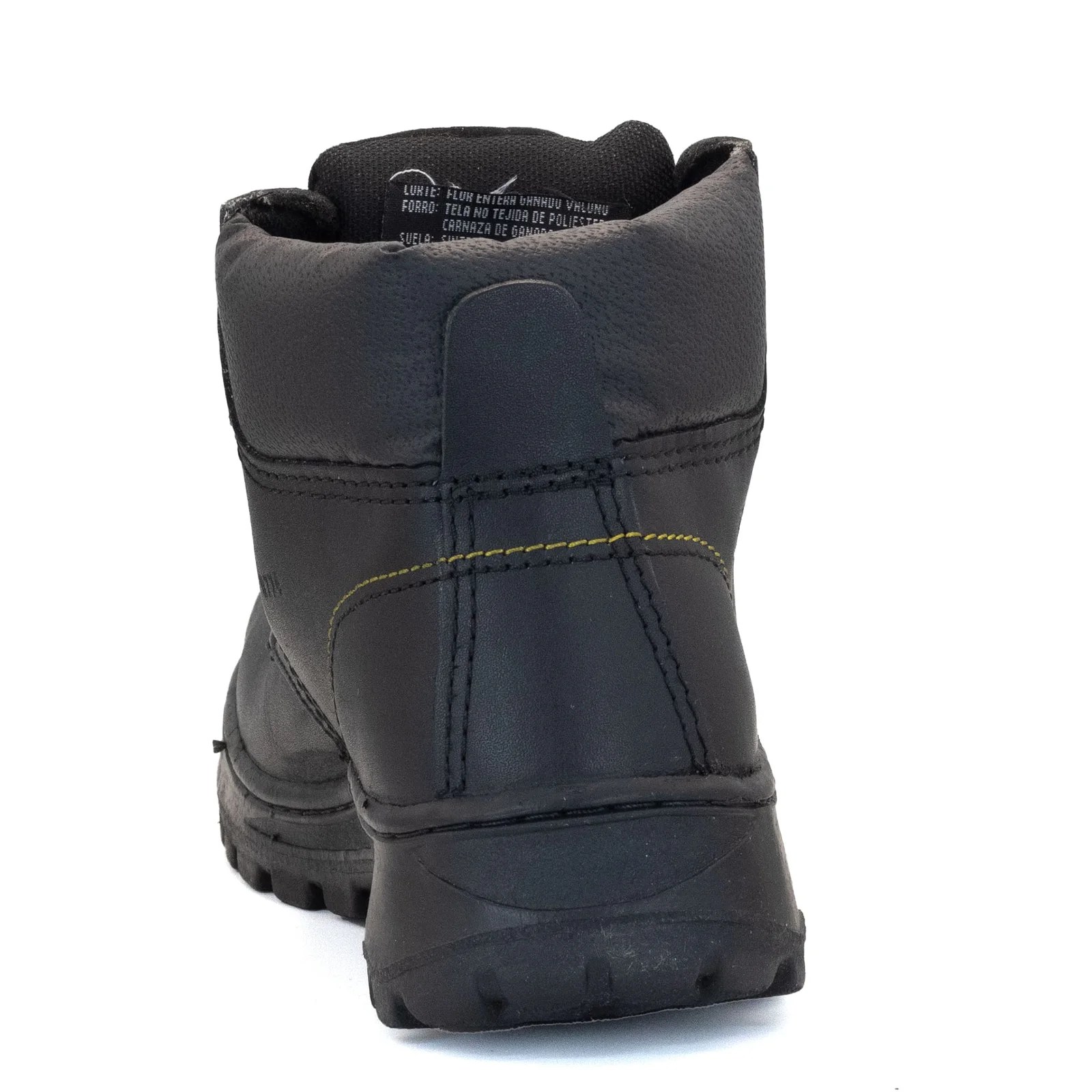 BOTA RHINO DE TRABAJO CON CASCO NEGRA