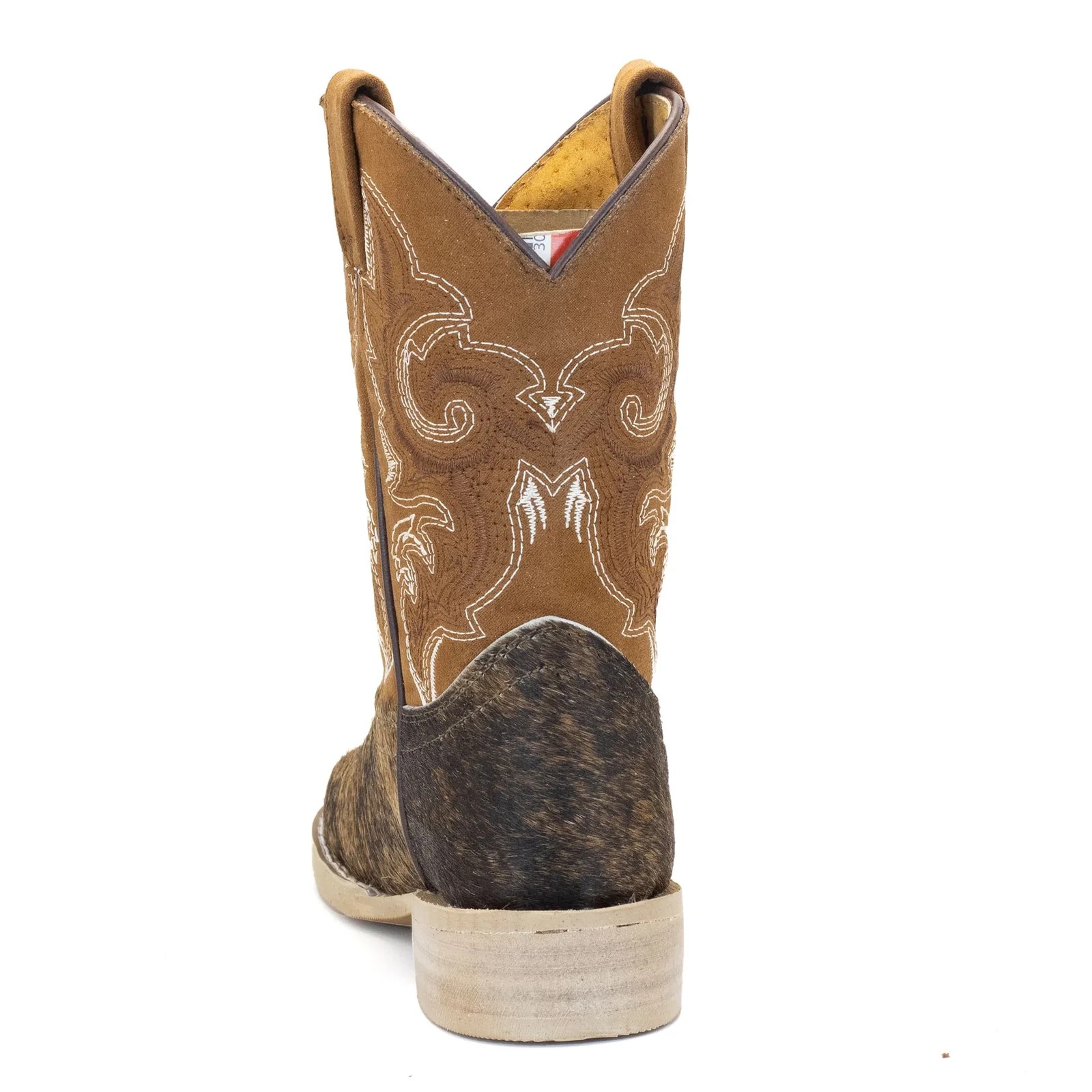 BOTA URIBES RODEO DE PELO DE VACA PELO