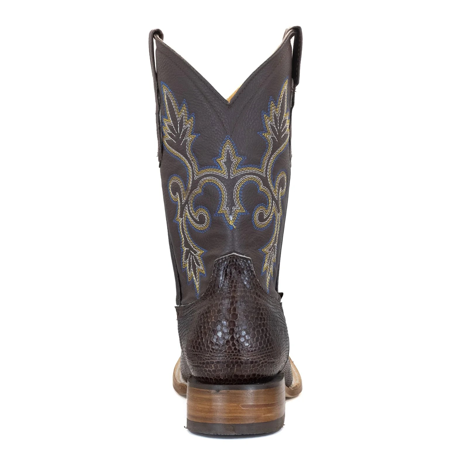 BOTA VAQUERO SM HORMA RODEO IMIT. ARMADILLO CAFE