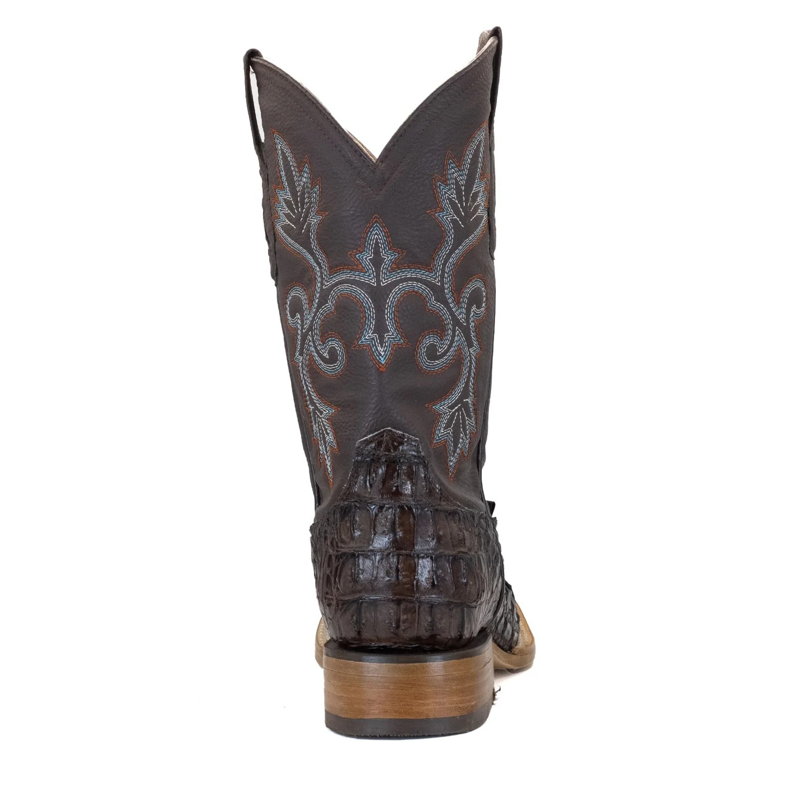 BOTA VAQUERO SM HORMA RODEO IMIT. COCODRILO CAFE.