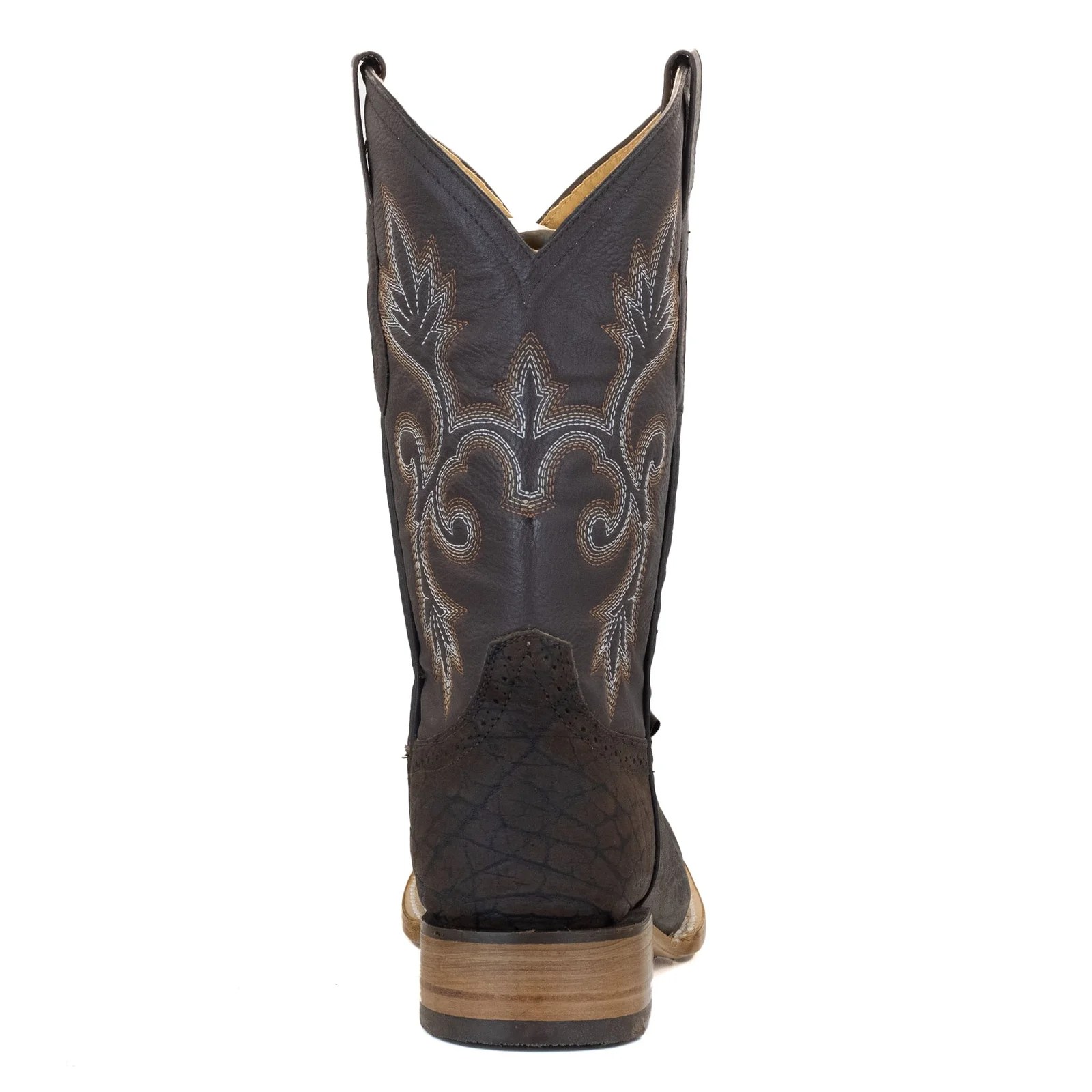 BOTA VAQUERO SM HORMA RODEO DE CUELLO DE TORO CAFE