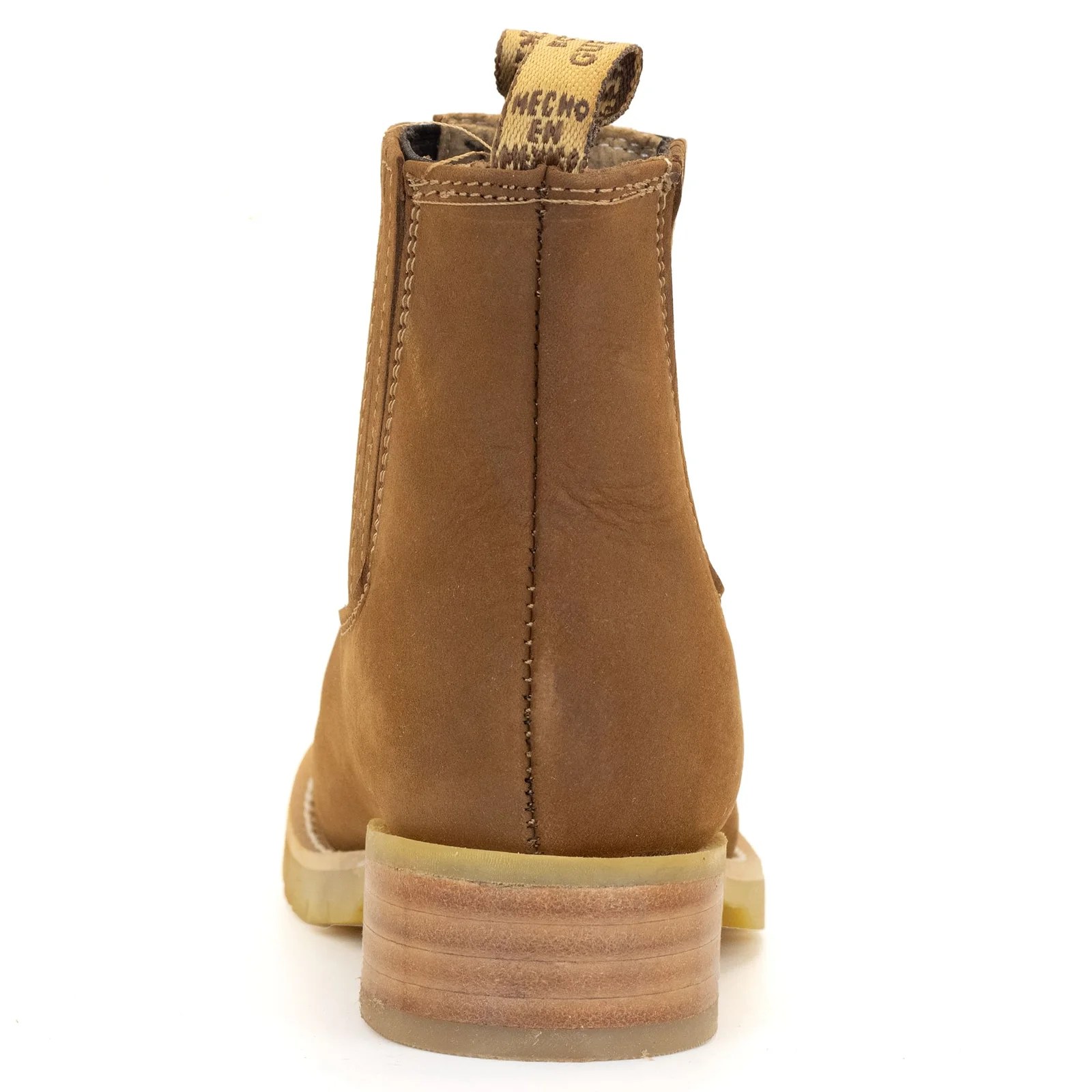 BOTIN GUERRERO CUADRADO NOBUCK ORO