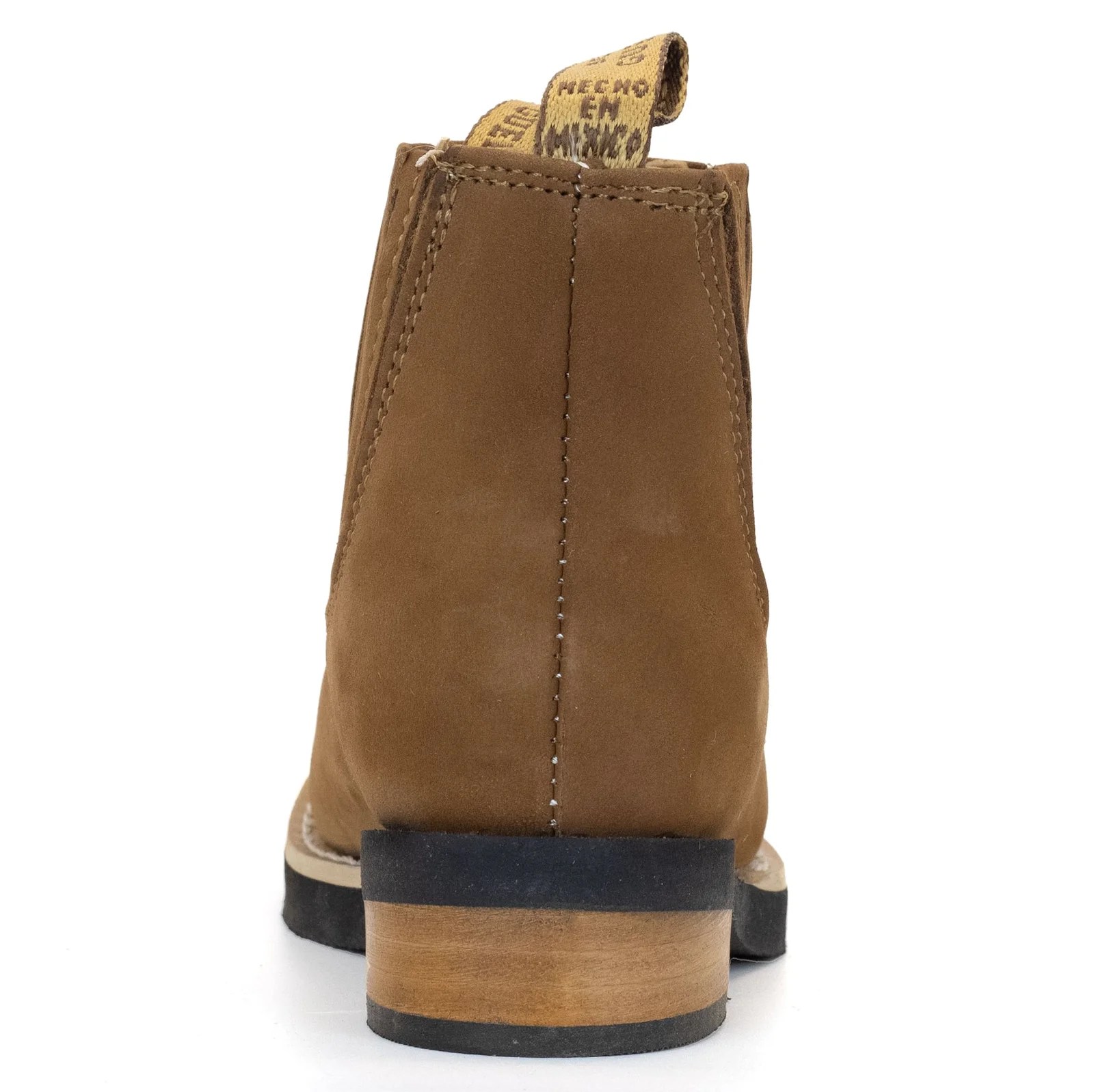 BOTIN GUERRERO CUADRADO NOBUCK ORO