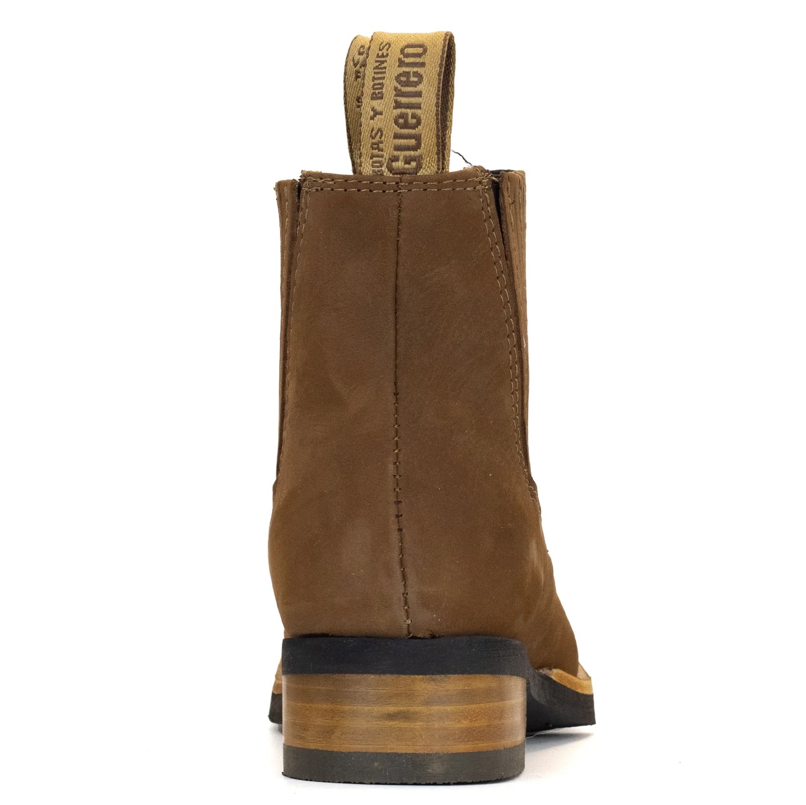 BOTIN GUERRERO CUADRADO NOBUCK ORO