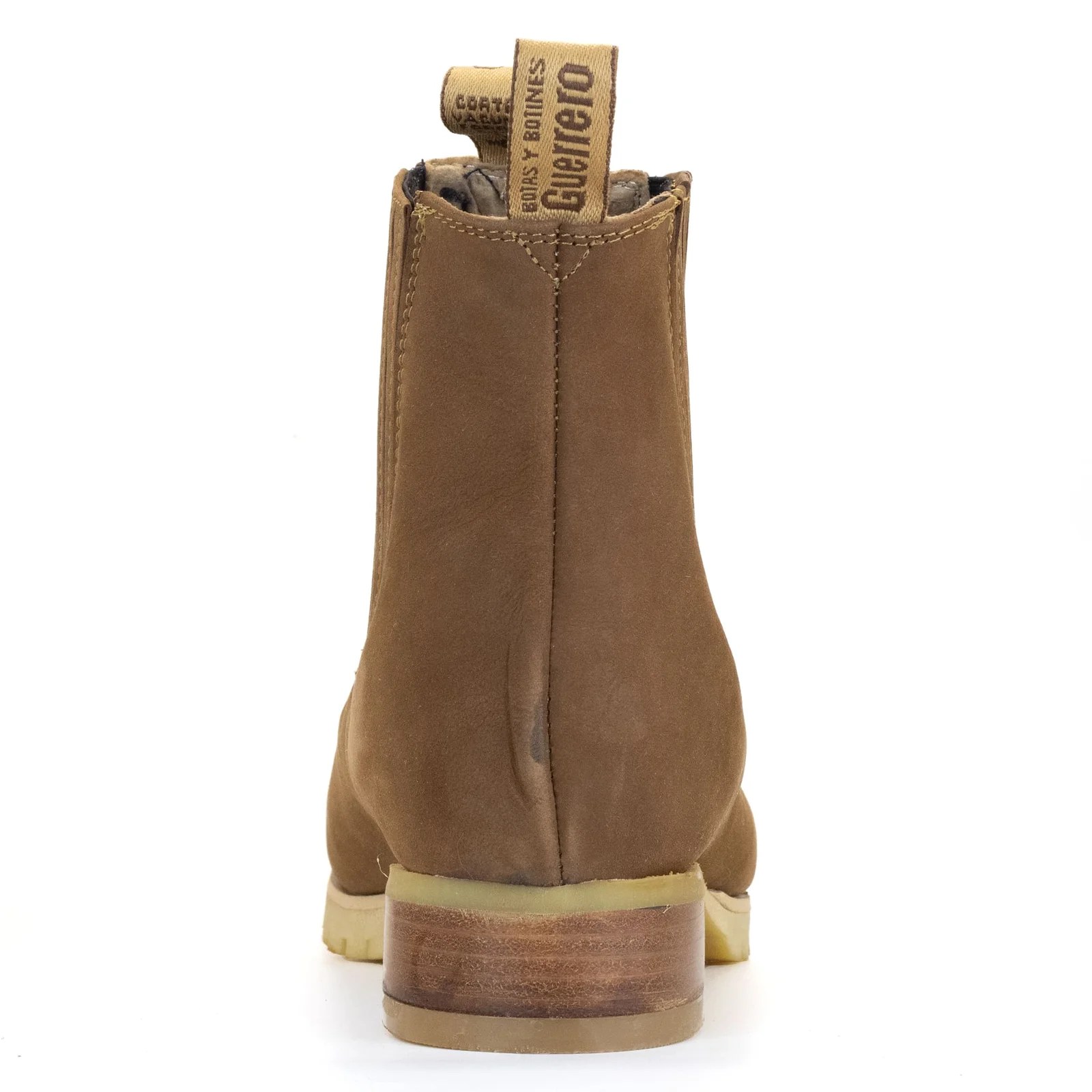 BOTIN GUERRERO REDONDO NOBUCK  ORO