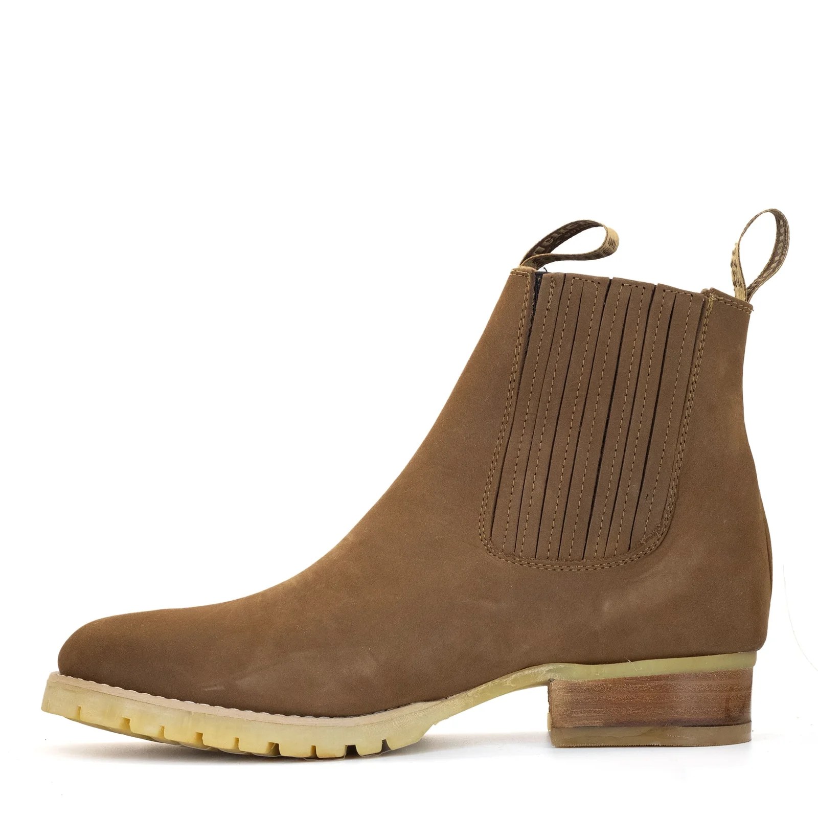 BOTIN GUERRERO REDONDO NOBUCK  ORO