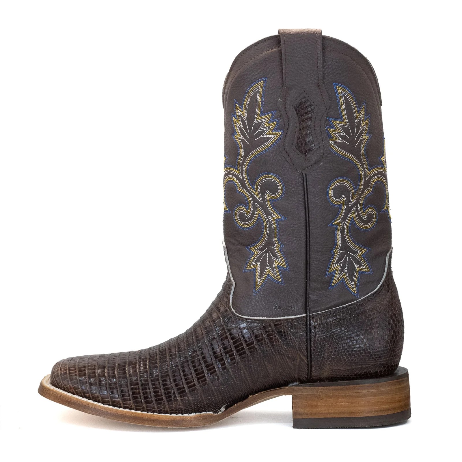 BOTA VAQUERO SM HORMA RODEO IMIT. ARMADILLO CAFE
