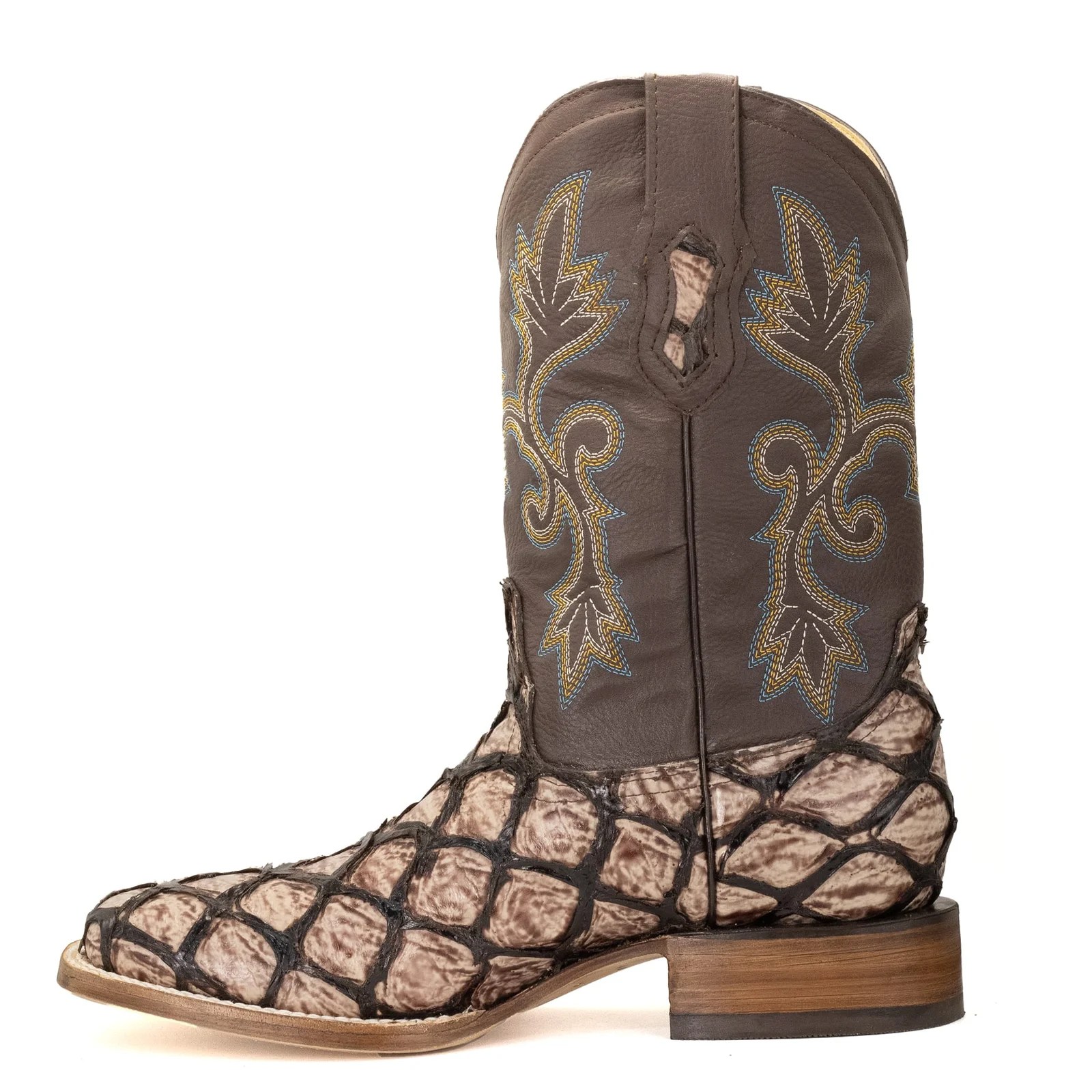 BOTA VAQUERO SM HORMA RODEO IMIT. PESCADO ORIX.