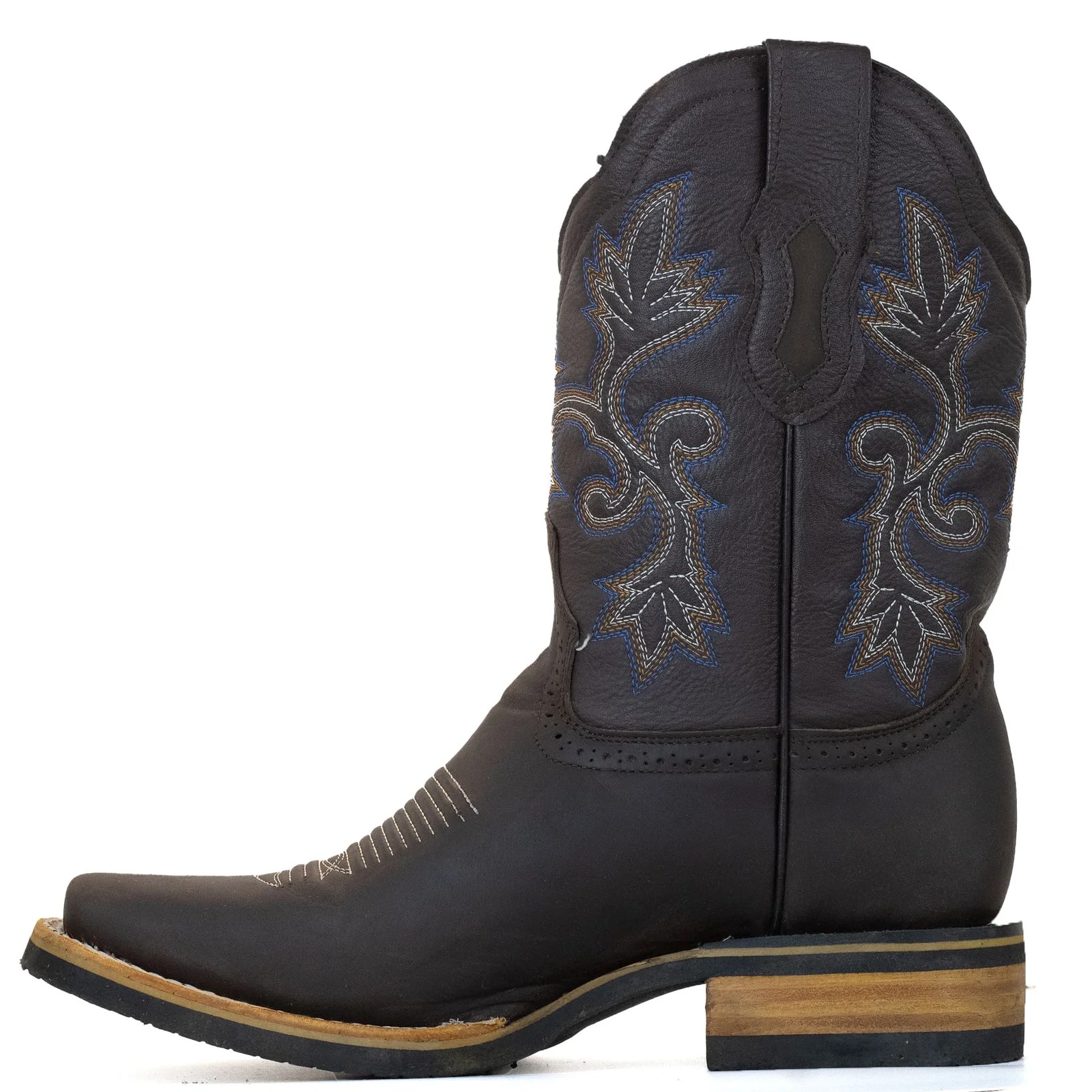BOTA MAJOMA VAQUERA HORMA CUADRADA CAFE