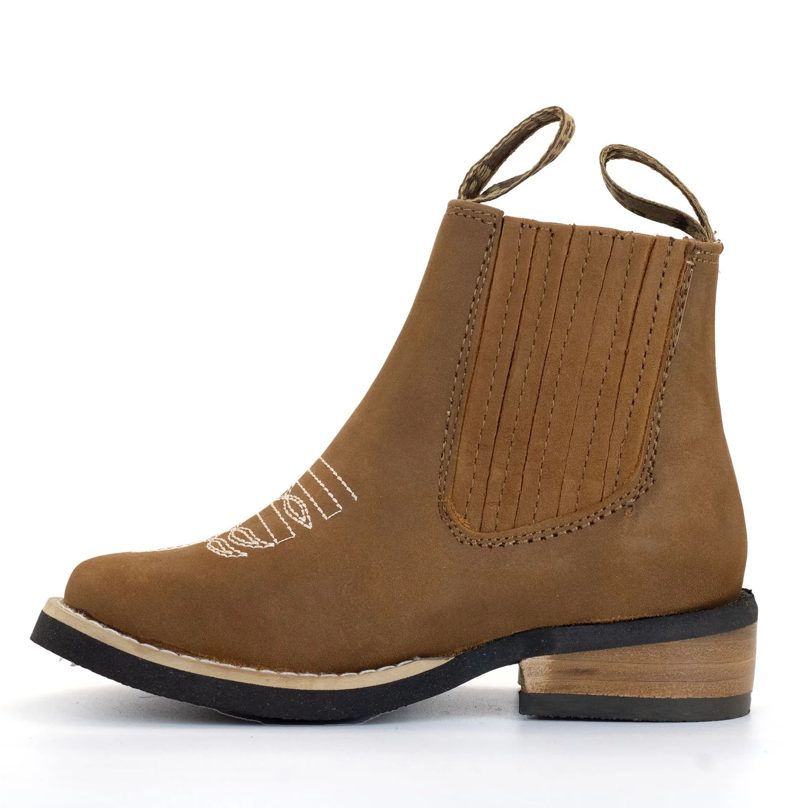BOTIN GUERRERO CUADRADO NOBUCK ORO