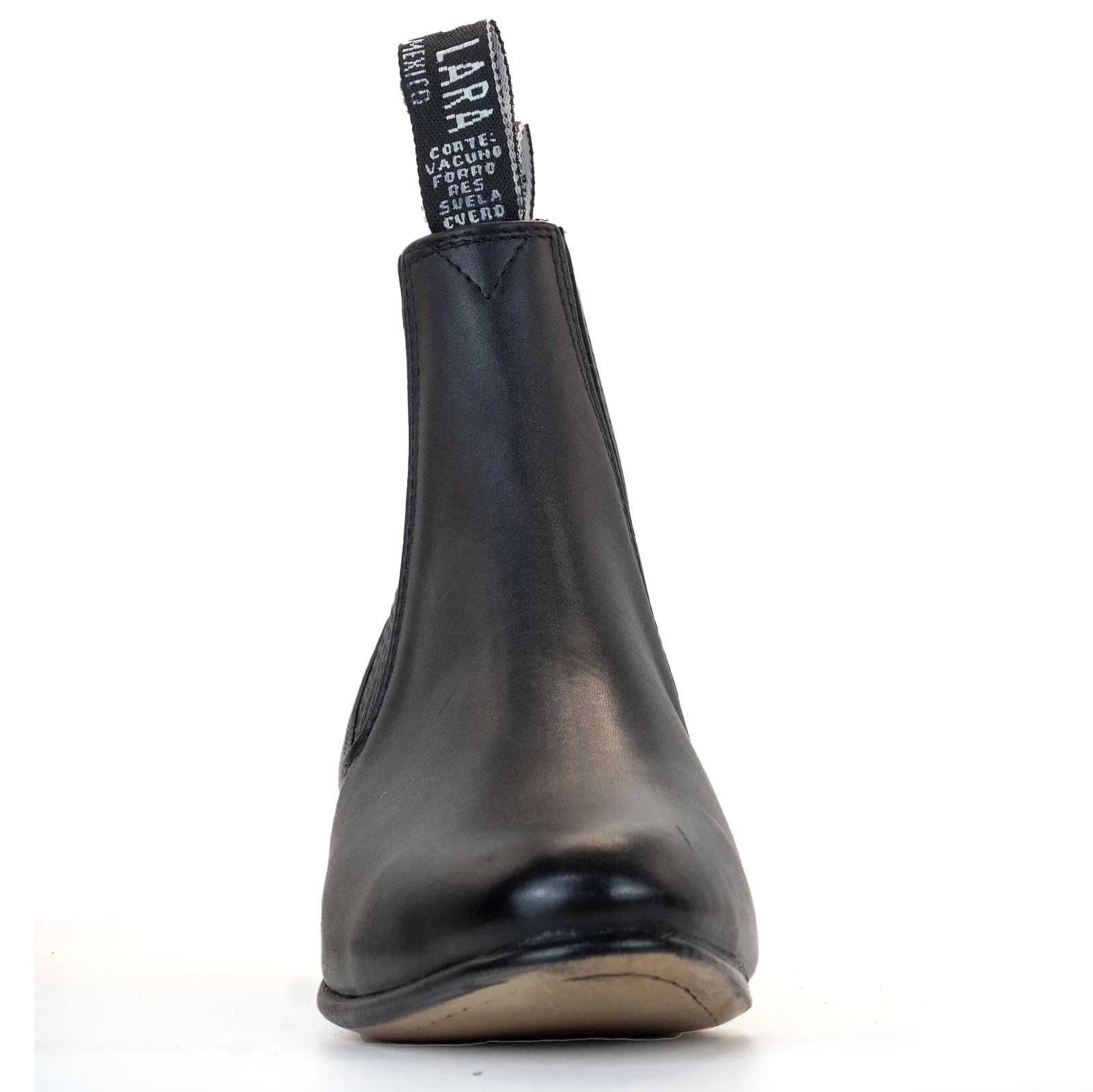 BOTIN ESPUELA CHARRO S/CUERO NEGRO