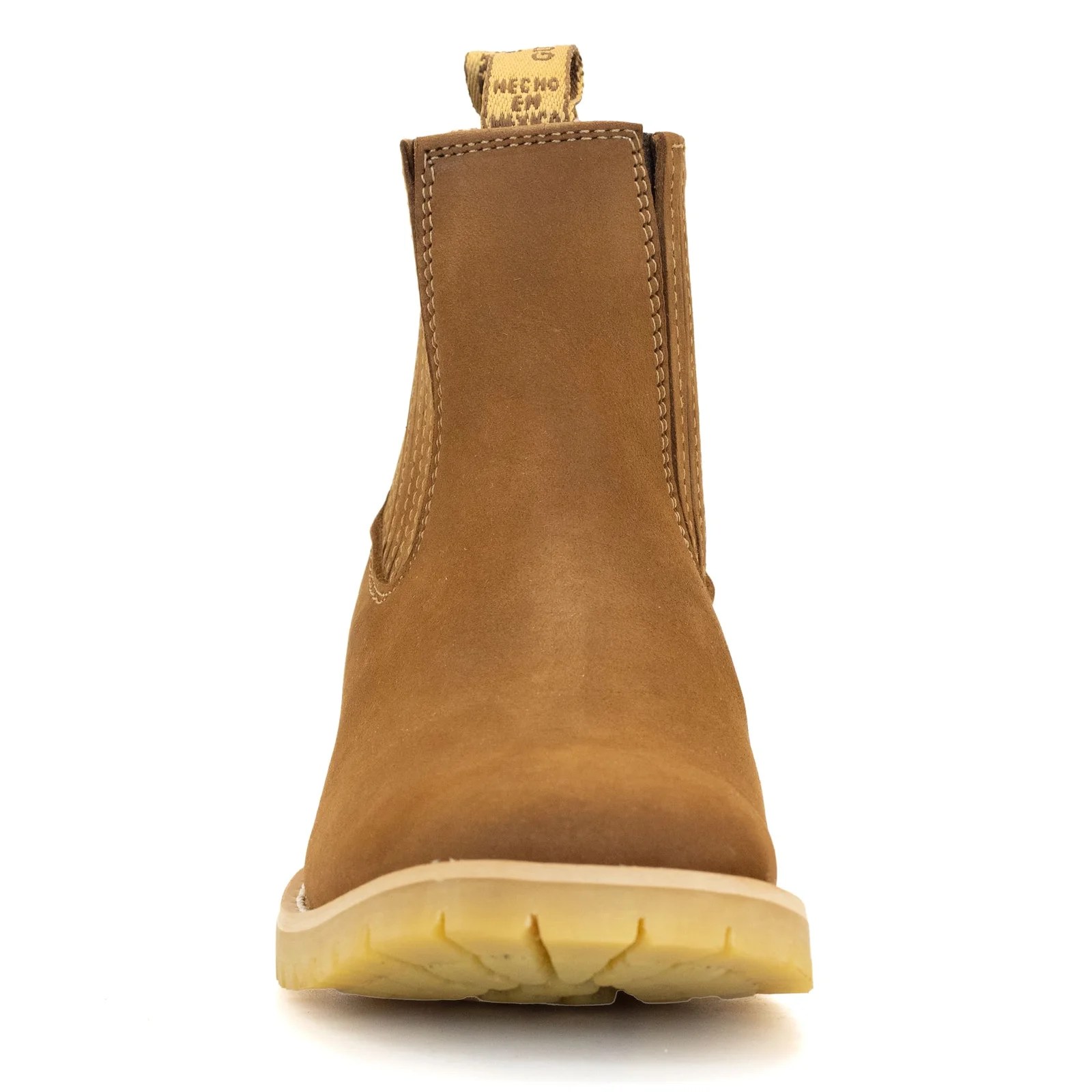 BOTIN GUERRERO CUADRADO NOBUCK ORO