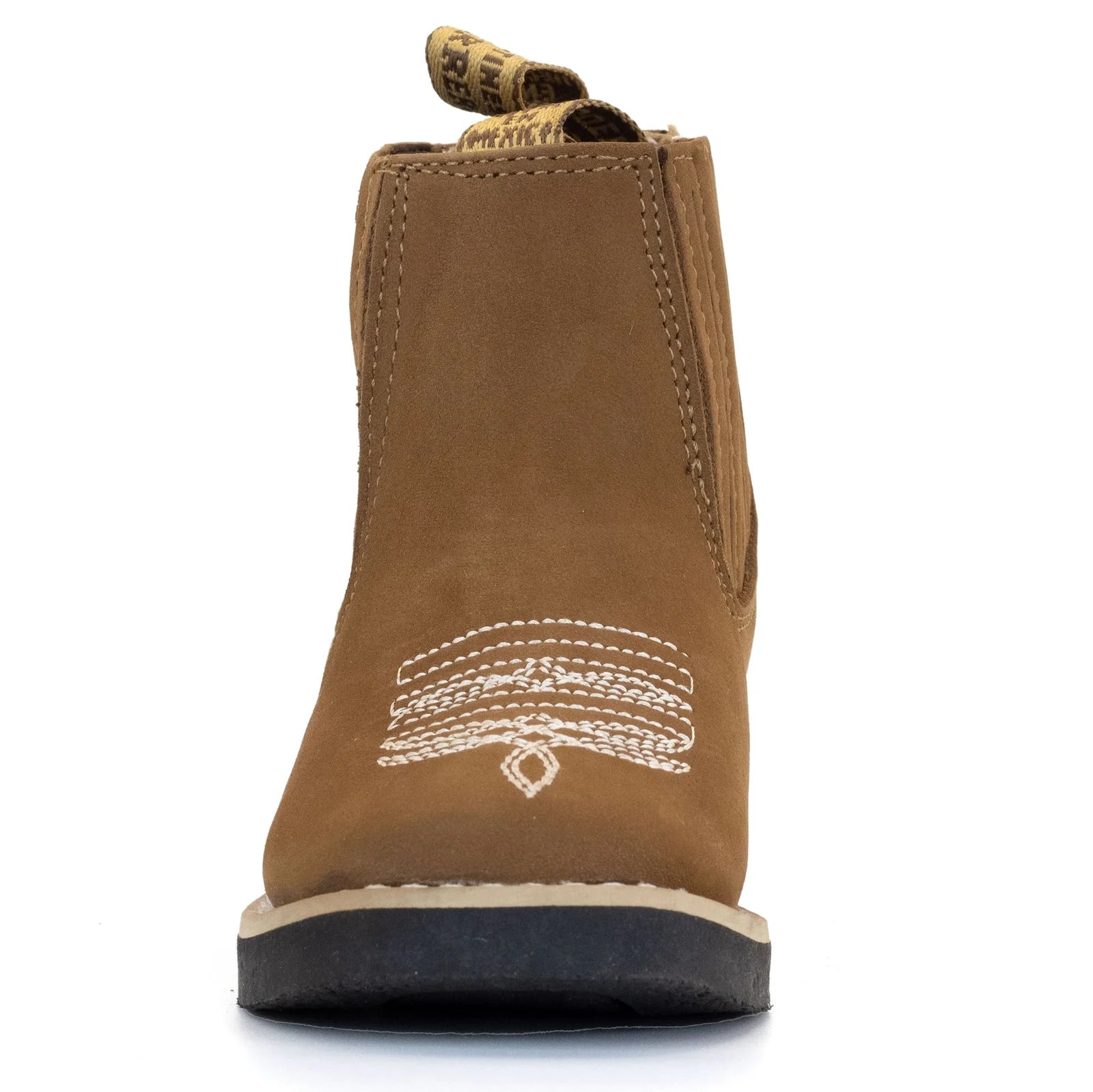 BOTIN GUERRERO CUADRADO NOBUCK ORO