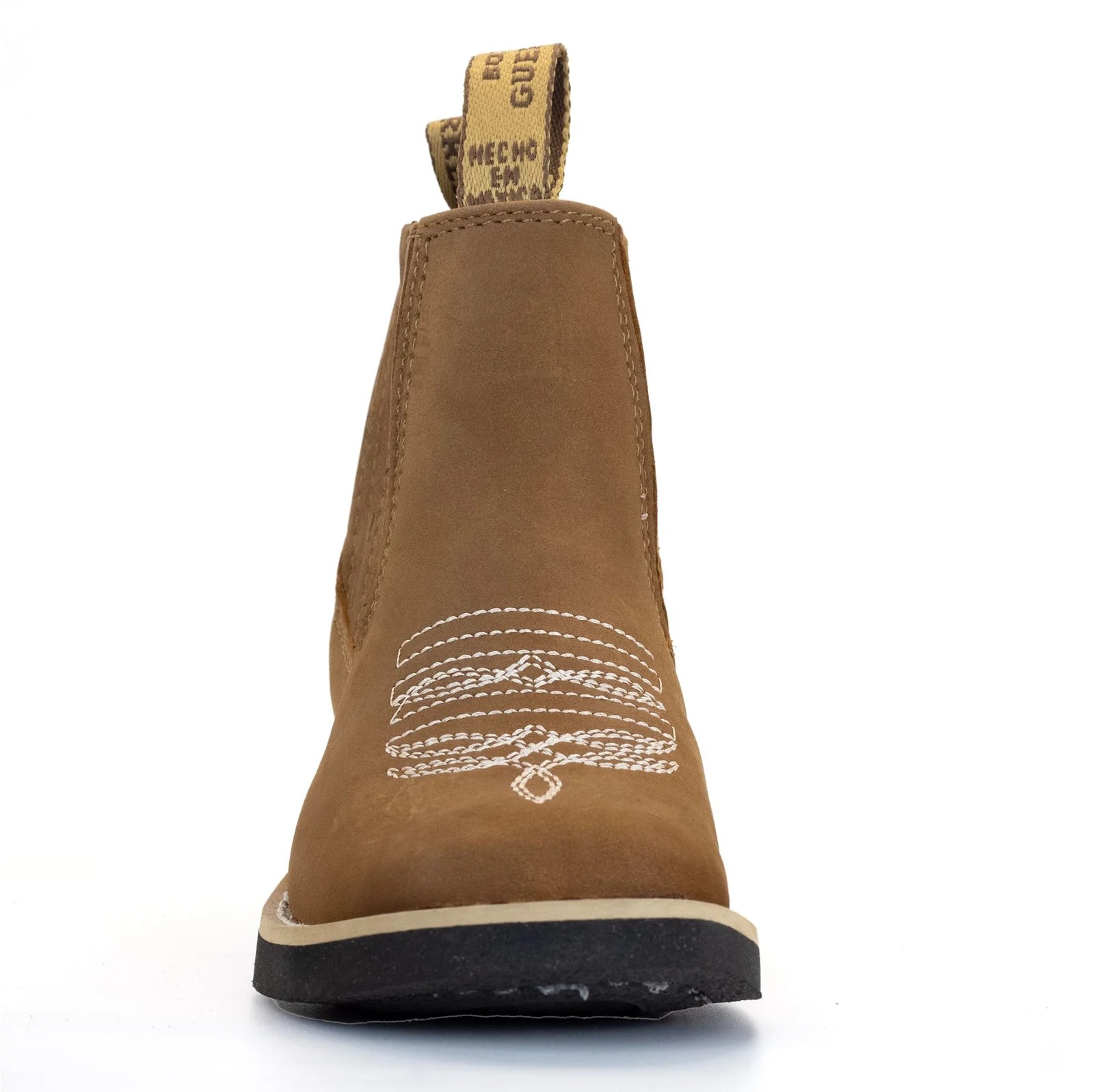 BOTIN GUERRERO CUADRADO NOBUCK ORO