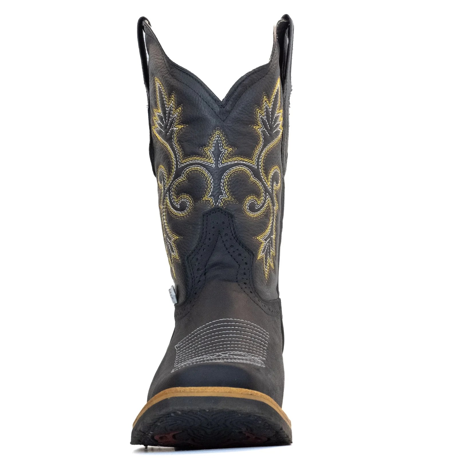 BOTA MAJOMA VAQUERA HORMA CUADRADA NEGRA