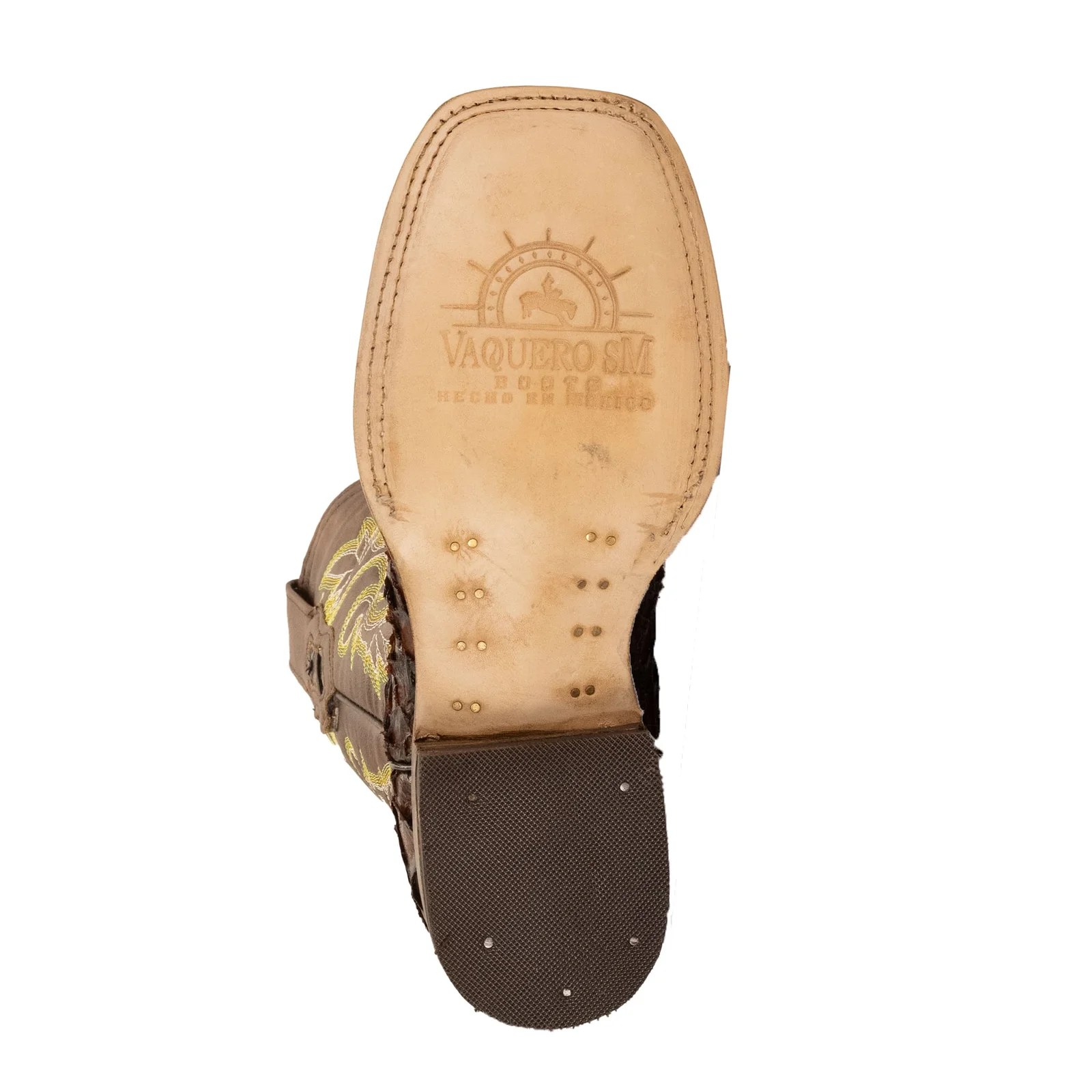 BOTA VAQUERO SM HORMA RODEO IMIT. PESCADO COÑAC.