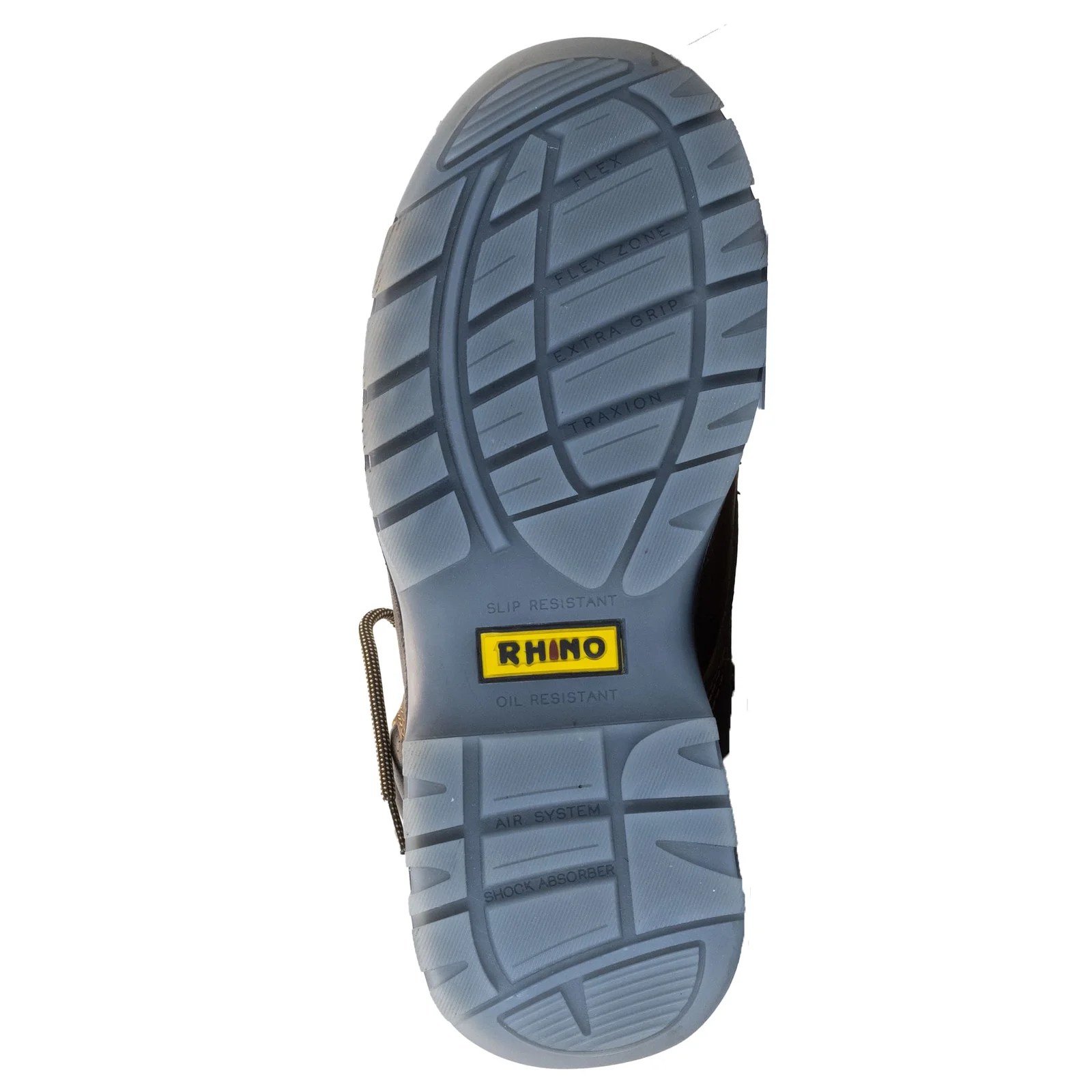 BOTA RHINO DE TRABAJO CON CASCO CAFE