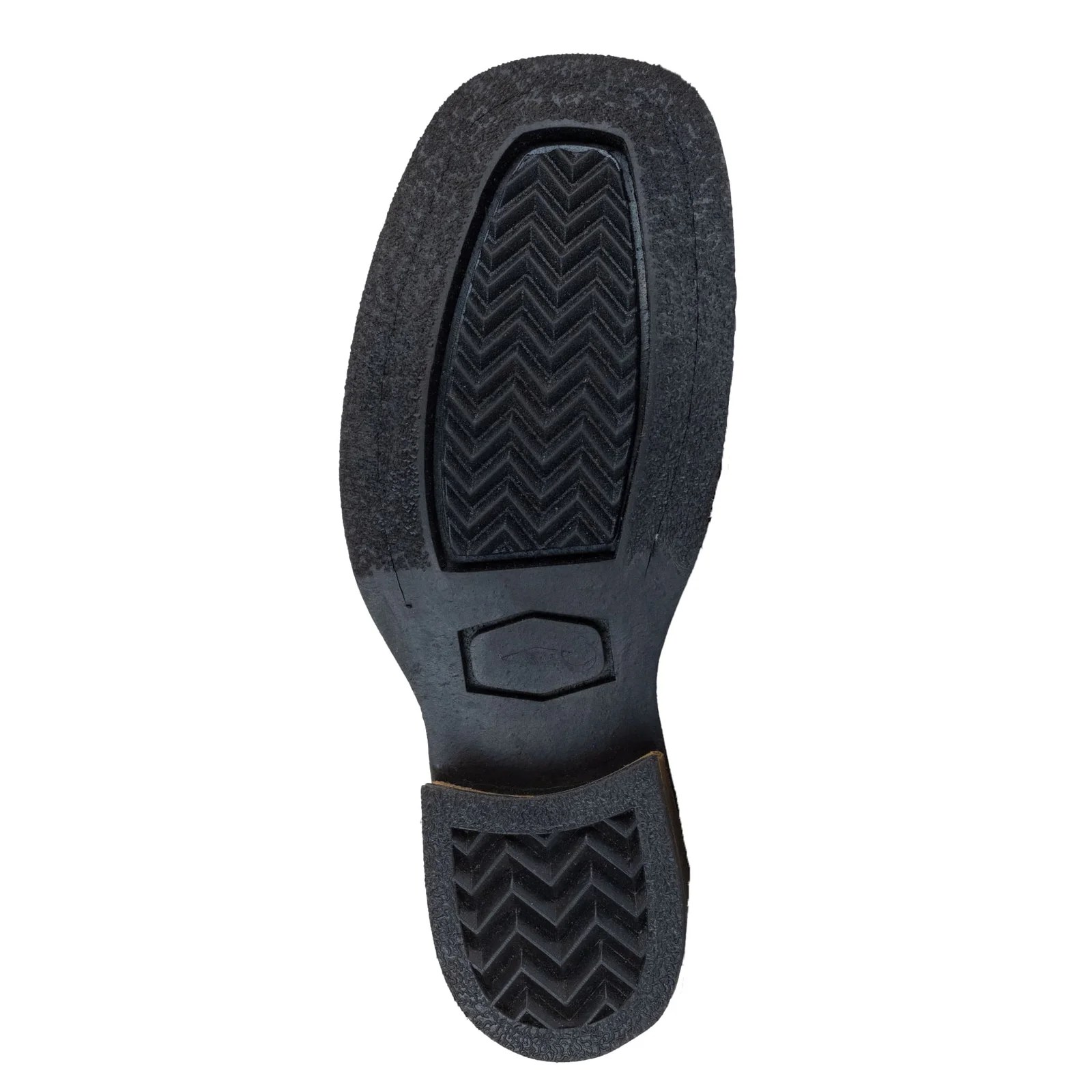 BOTIN GUERRERO CUADRADO NOBUCK NEGRO