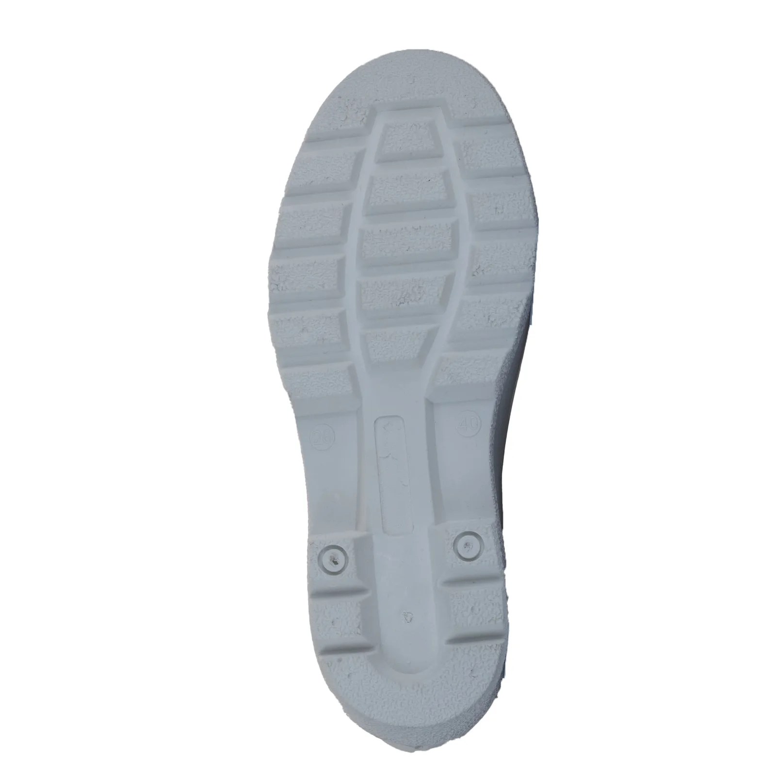 BOTA DE HULE BLANCA