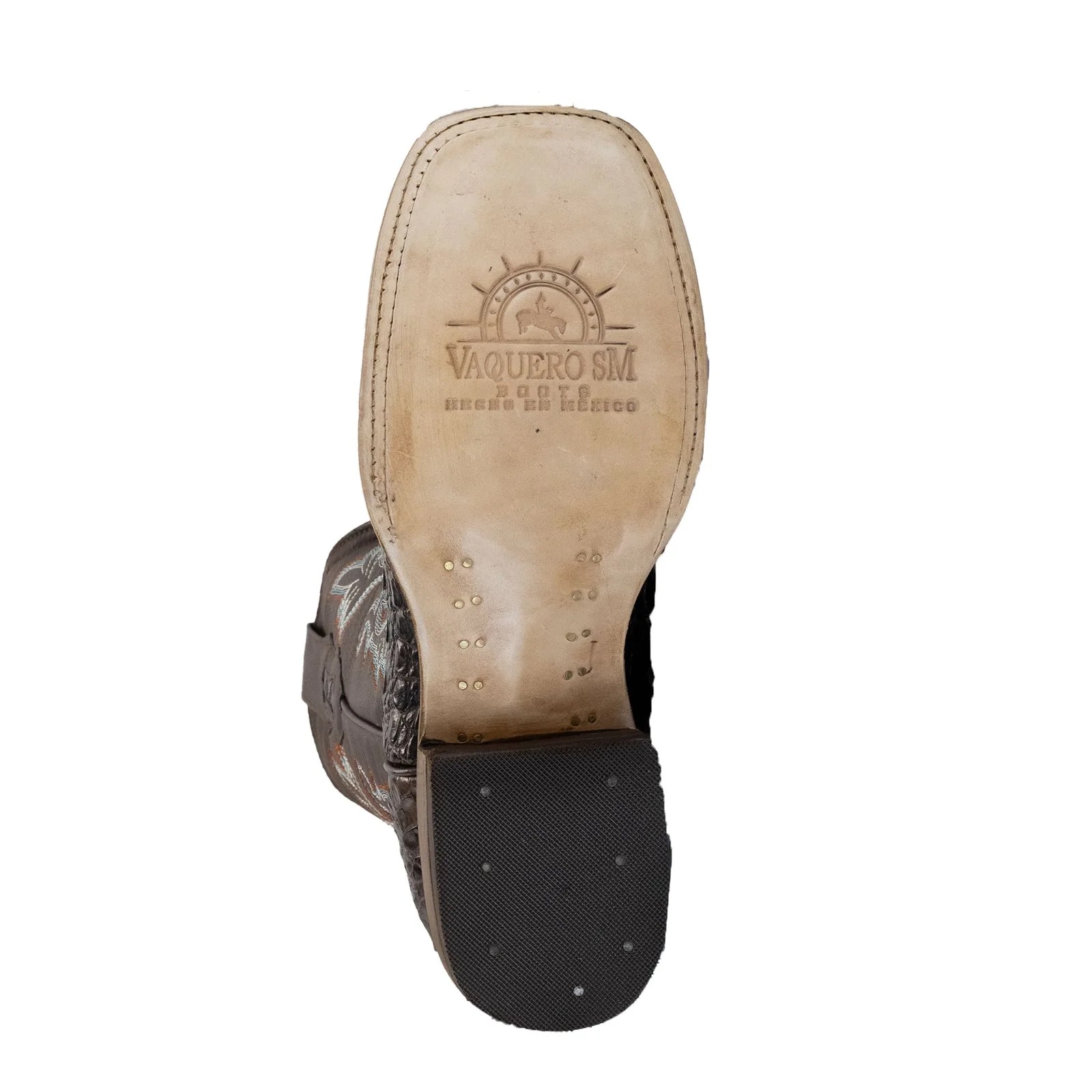 BOTA VAQUERO SM HORMA RODEO IMIT. COCODRILO CAFE.