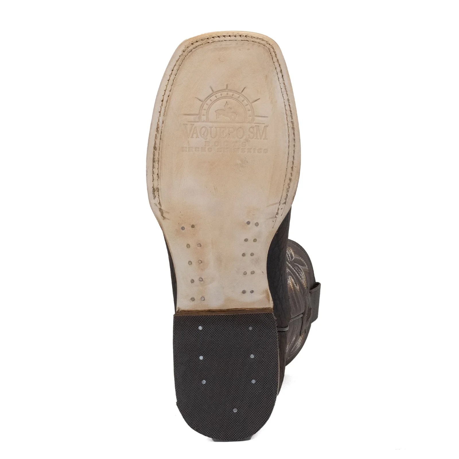 BOTA VAQUERO SM HORMA RODEO DE CUELLO DE TORO CAFE