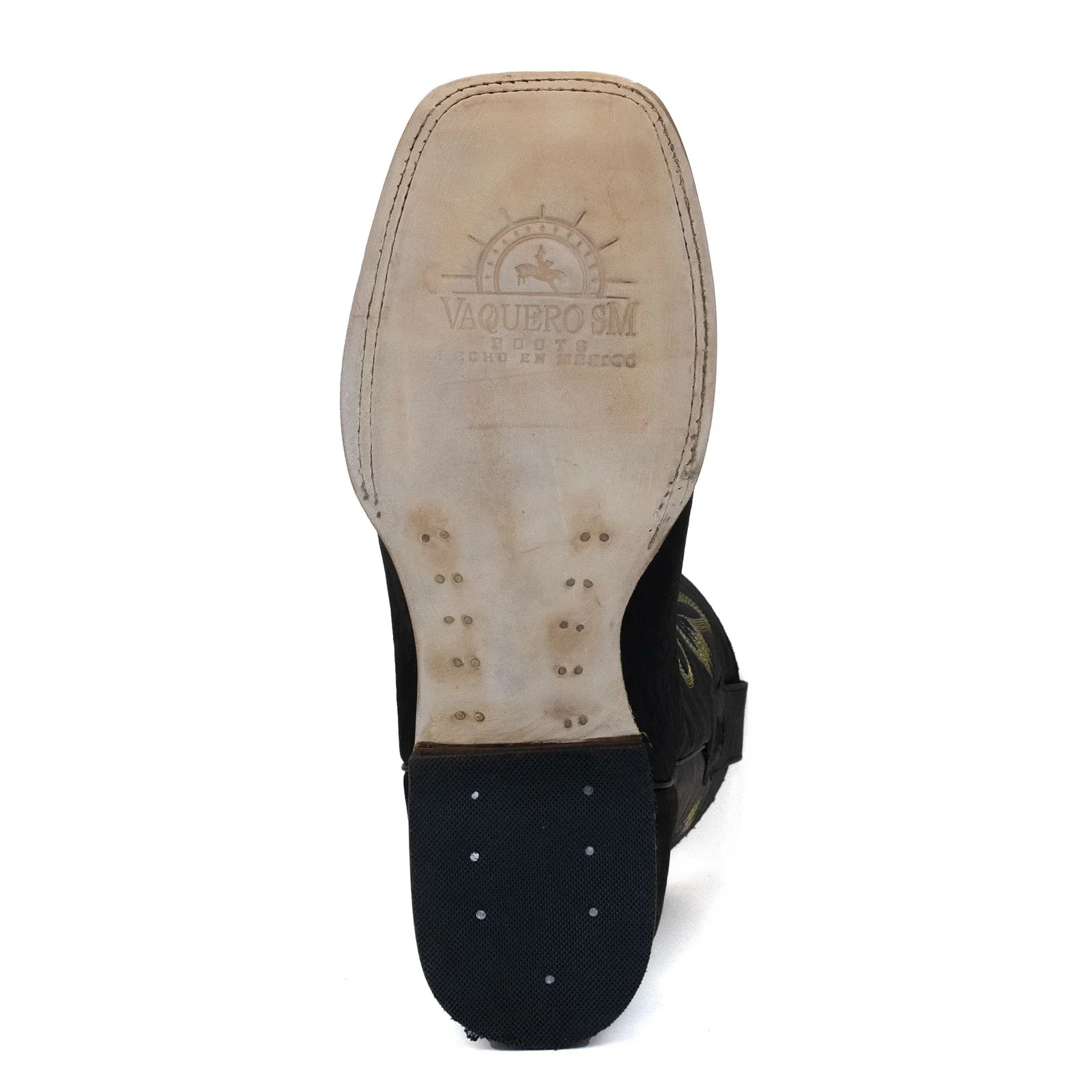 BOTA VAQUERO SM HORMA RODEO DE CUELLO DE TORO NEGRO