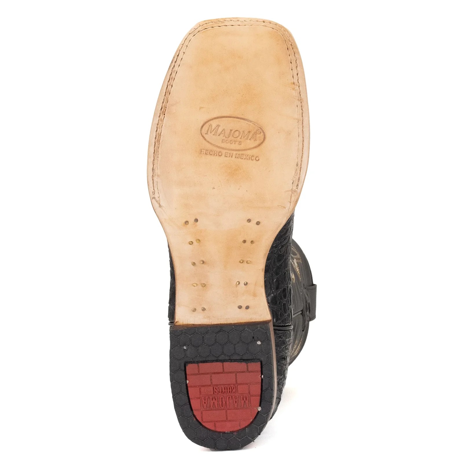 BOTA VAQUERO SM HORMA RODEO IMIT. COCODRILO NEGRO