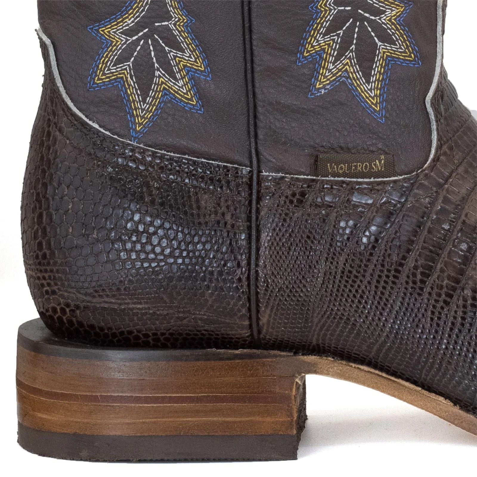 BOTA VAQUERO SM HORMA RODEO IMIT. ARMADILLO CAFE