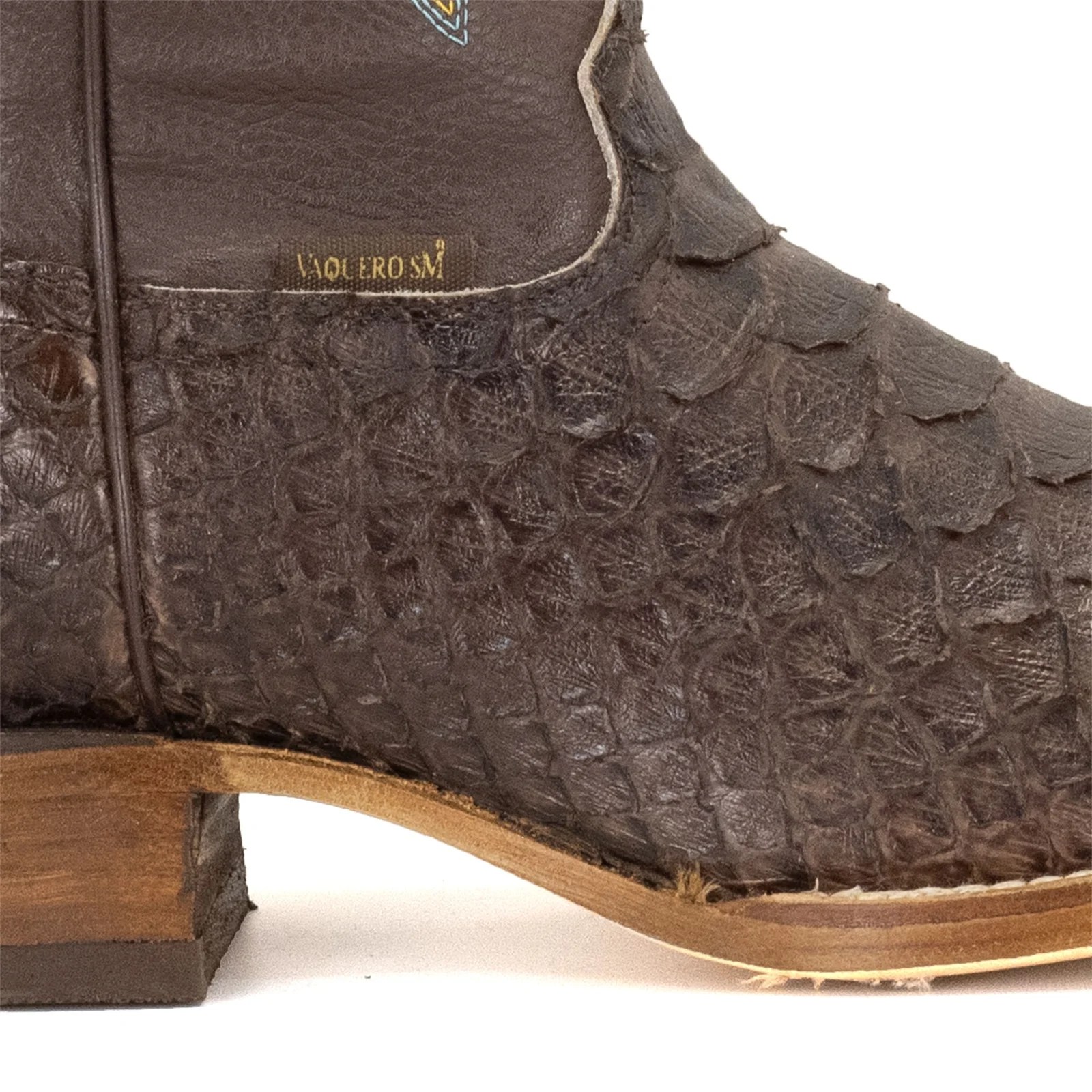 BOTA VAQUERO SM HORMA RODEO IMIT. PITON CAFE.