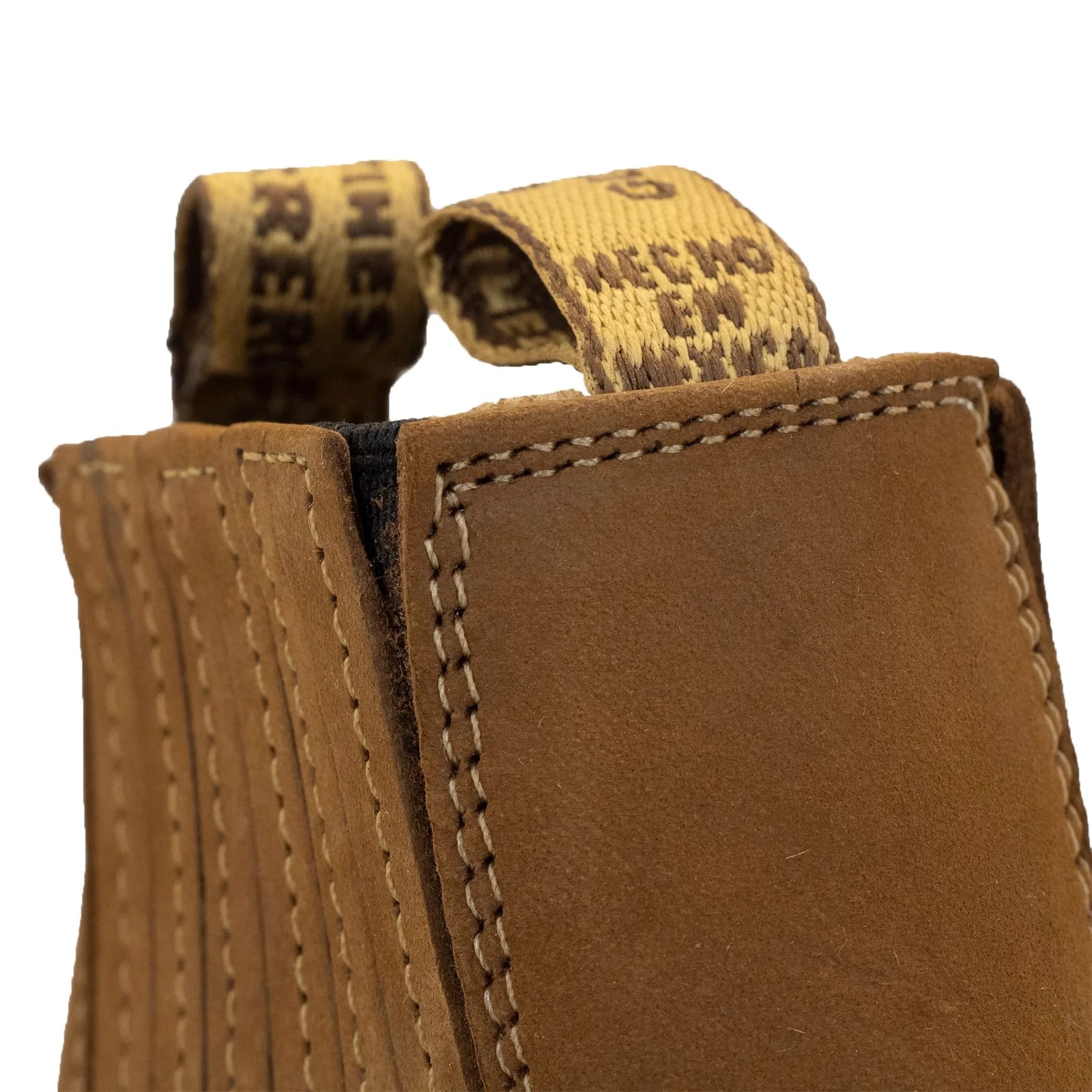 BOTIN GUERRERO CUADRADO NOBUCK ORO