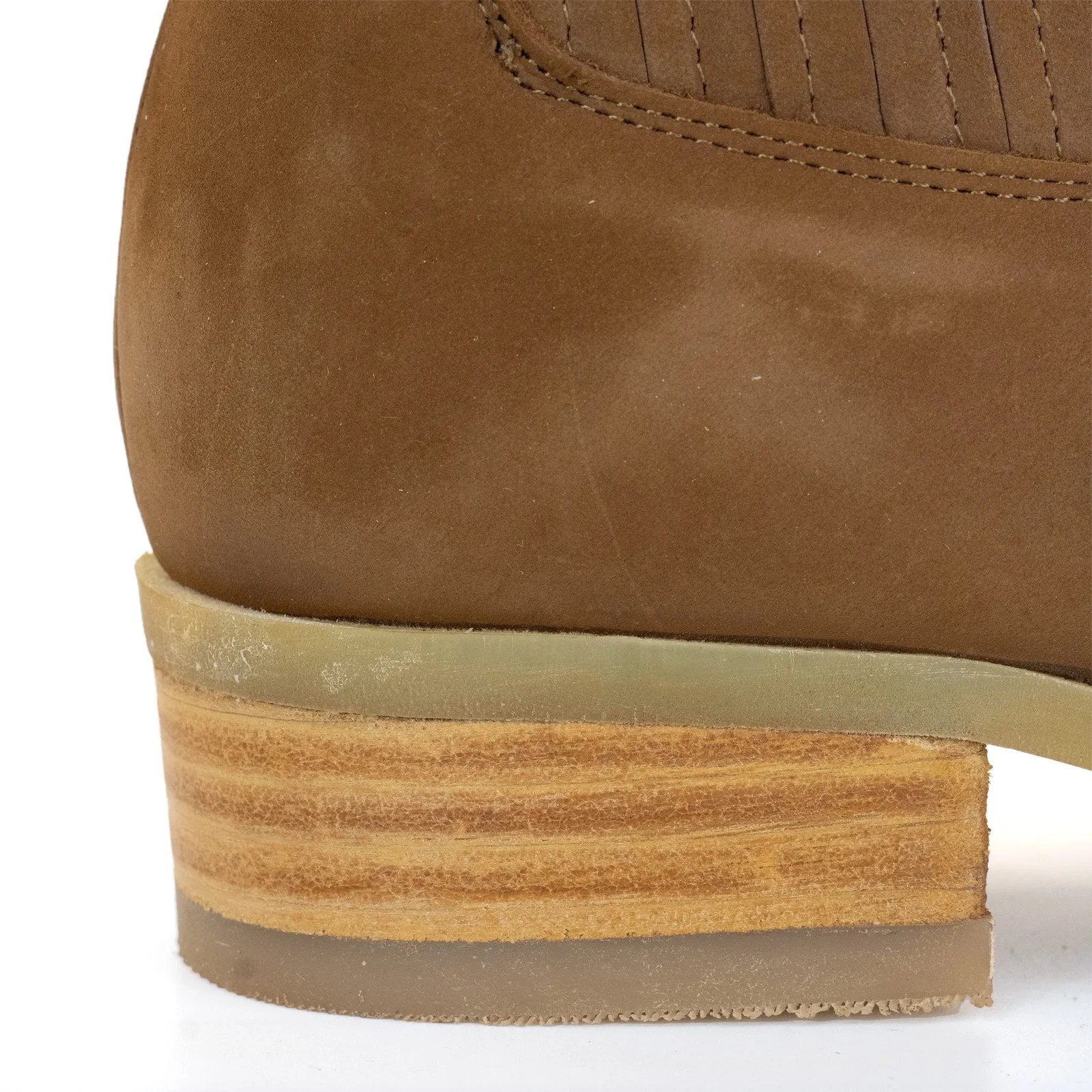 BOTIN GUERRERO CUADRADO NOBUCK ORO