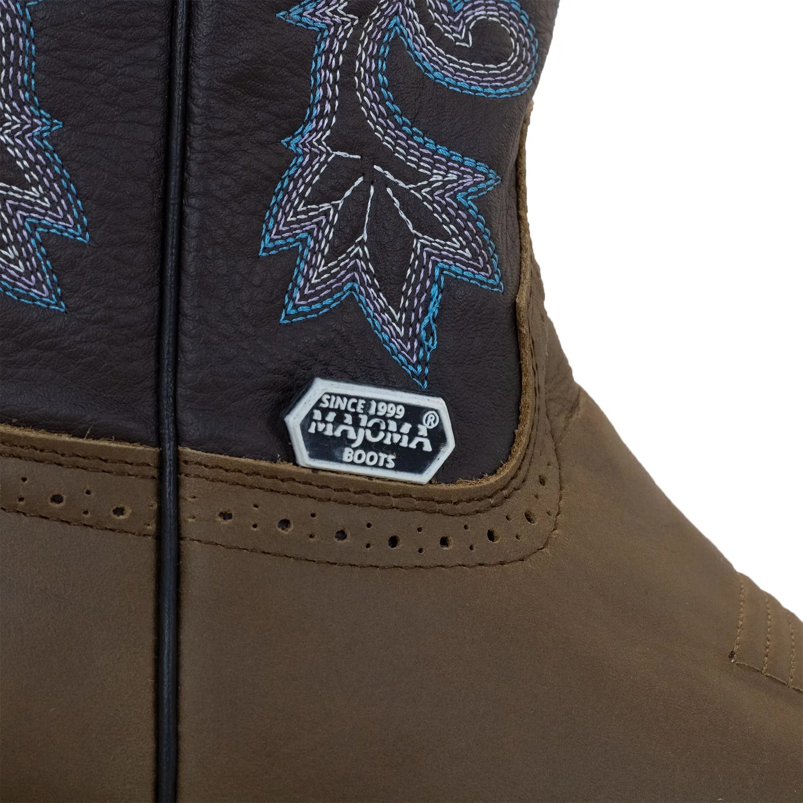 BOTA MAJOMA VAQUERA HORMA CUADRADA TABACO